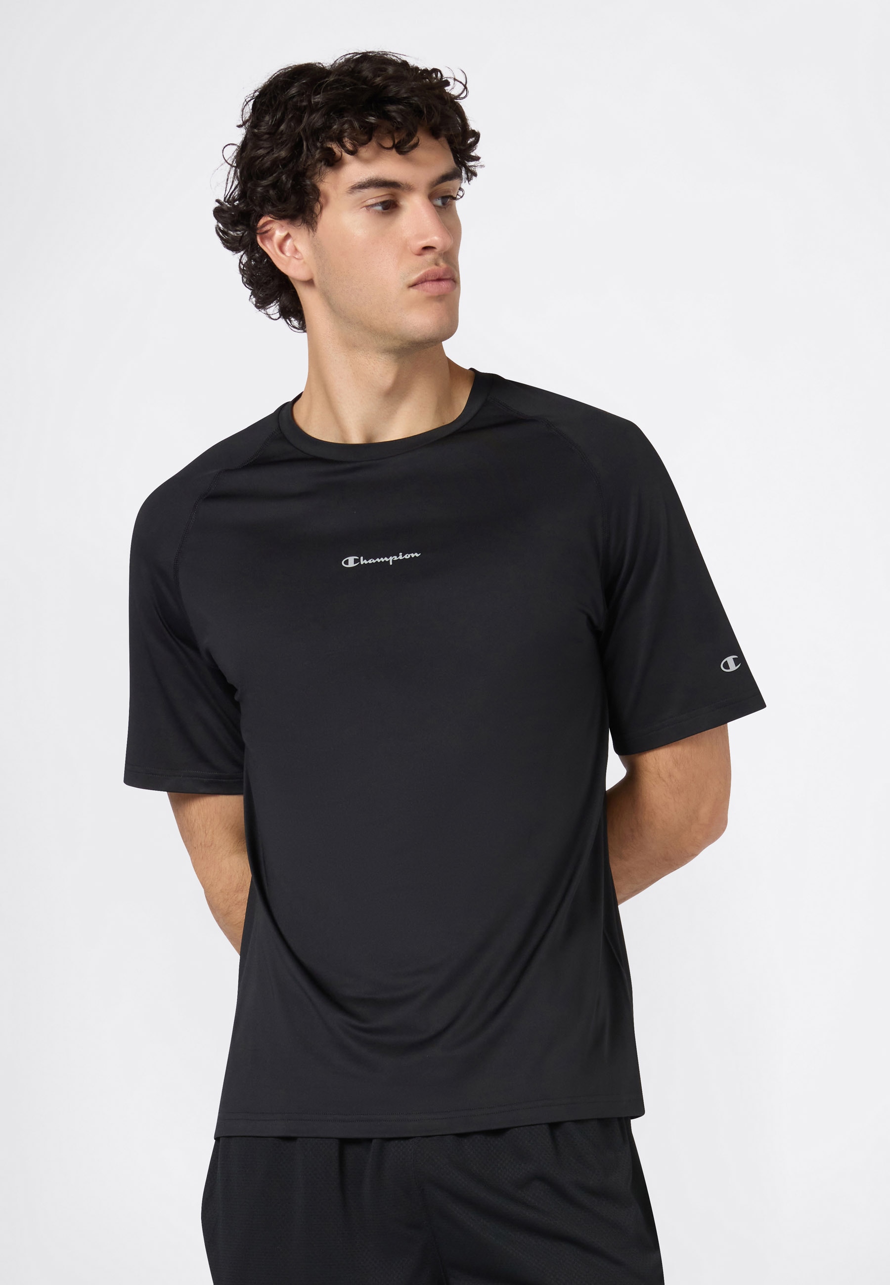 Champion Trainingsshirt "PERFORMANCE Light Stretch Lycra T-Shirt" kurze Ärmel, atmungsaktiv, schnell trocknend