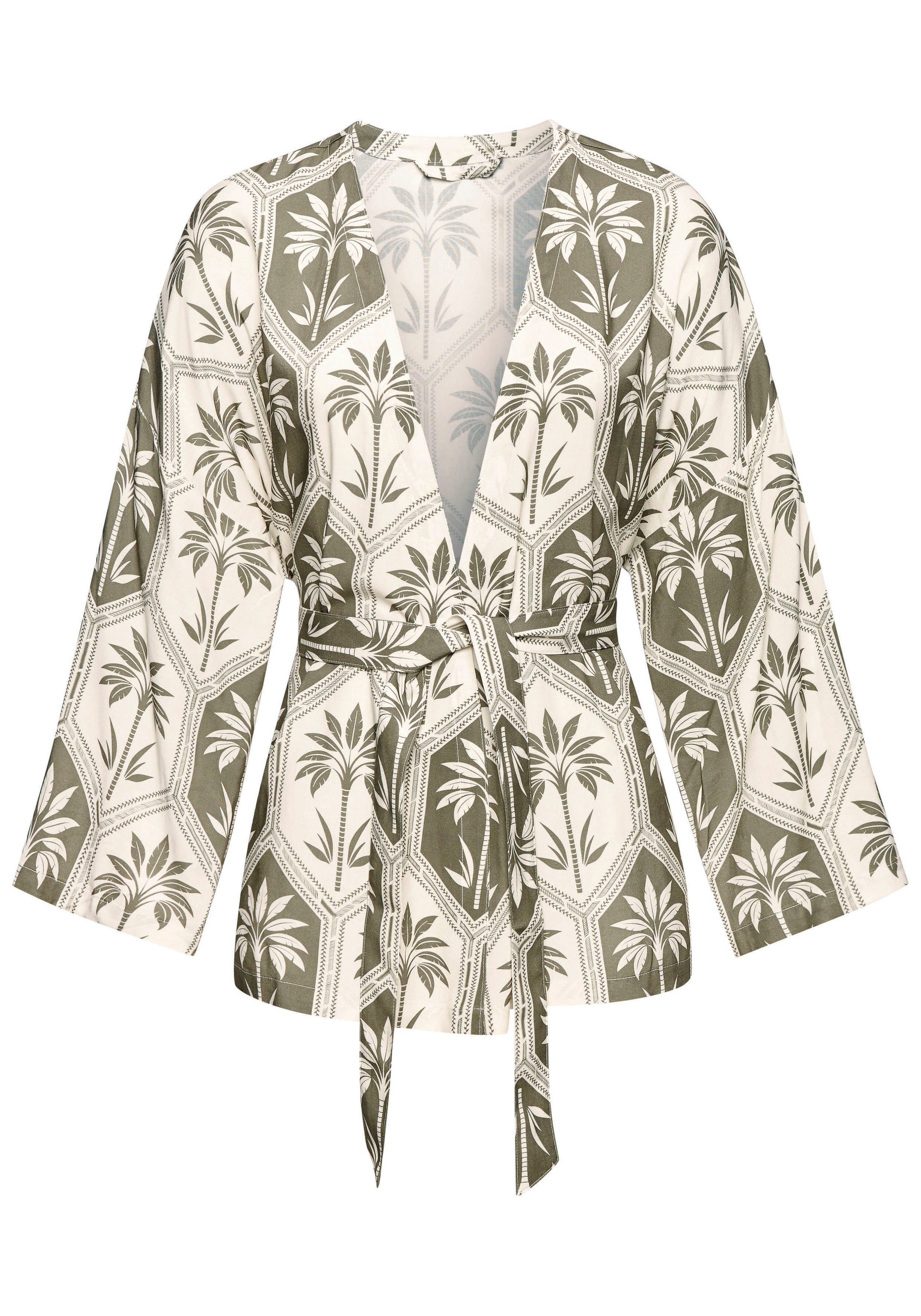 LASCANA Kimono, mit schönem floralen Print