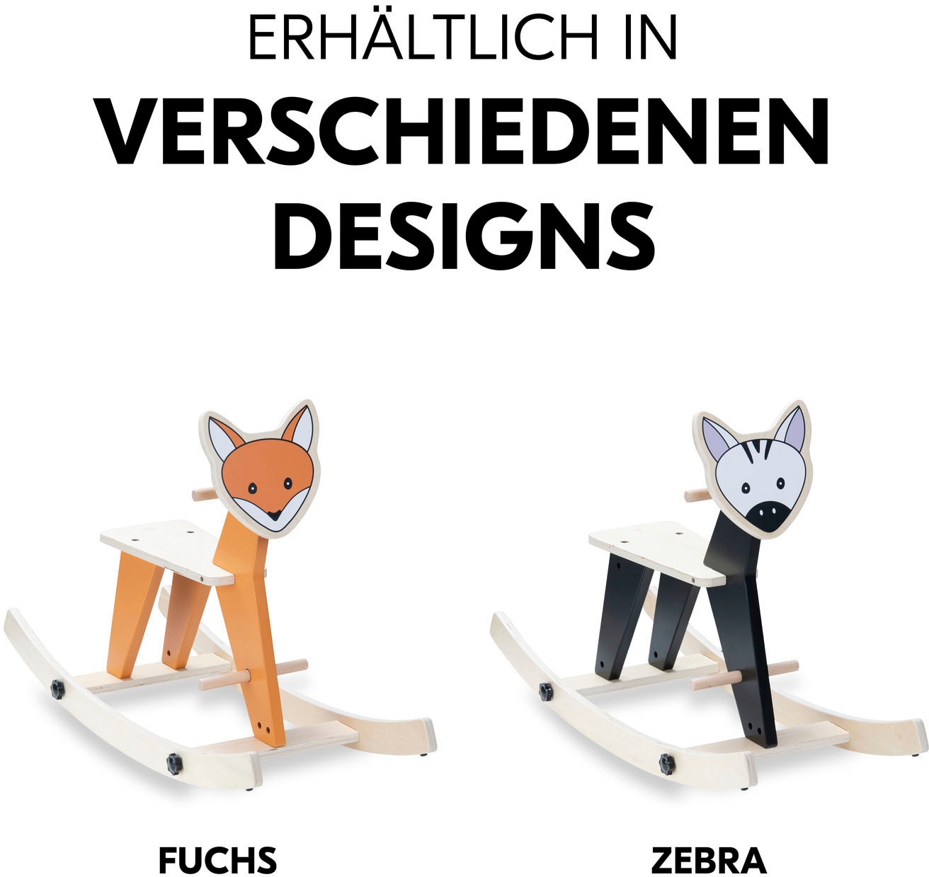 Hauck Schaukeltier »Rock N Swing Fuchs«, FSC® - schützt Wald - weltweit