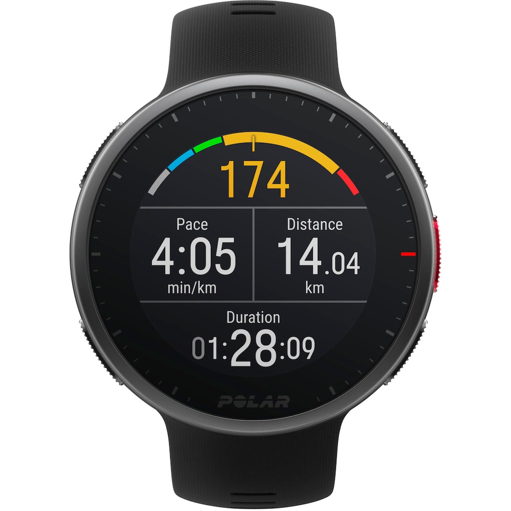 Polar Smartwatch »Vantage V2 GPS-Multisportuhr mit H10 Herzfrequenz-Sensor«