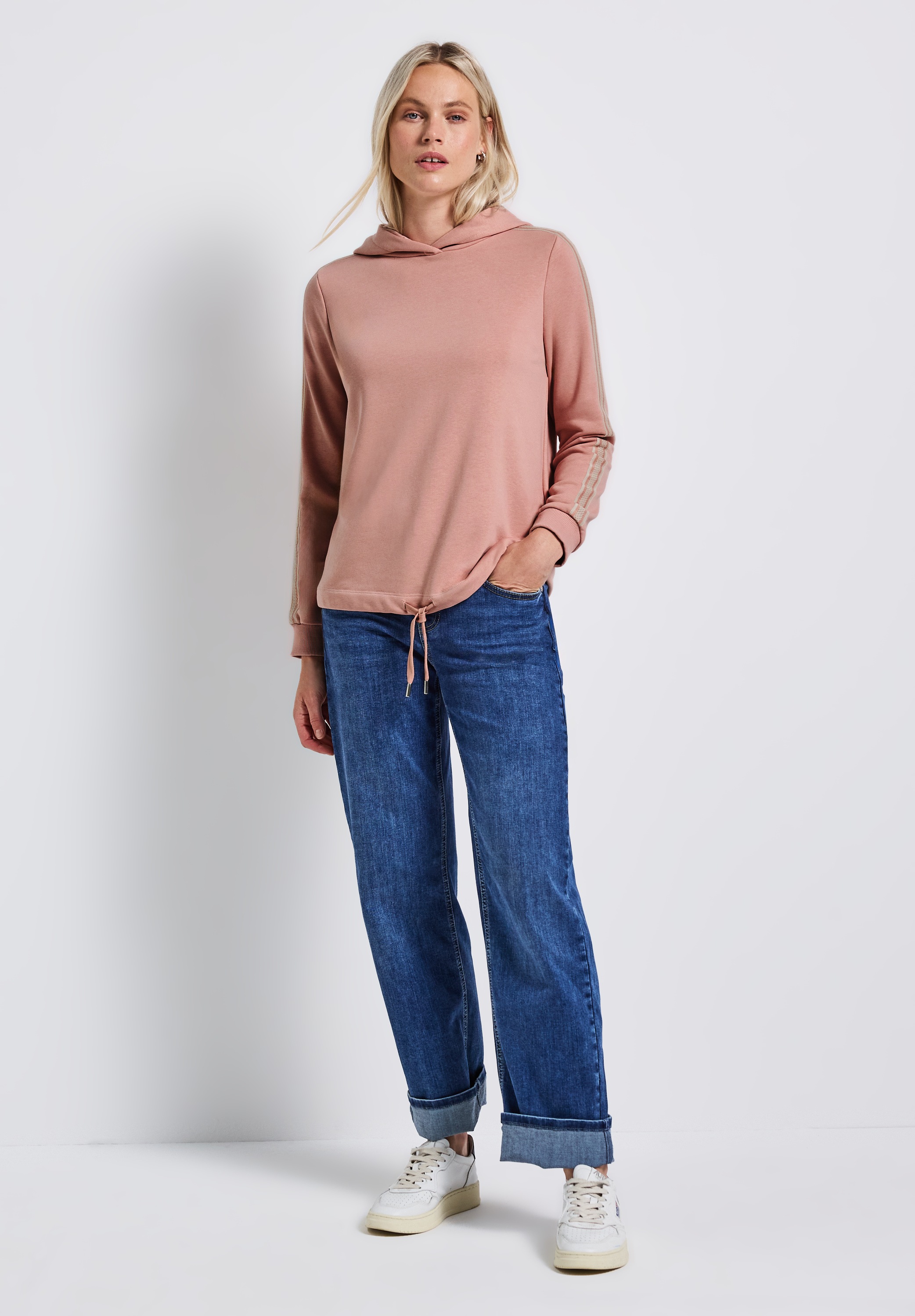 Thumbnail - STREET ONE Hoodie mit Tunnelzug am Saum