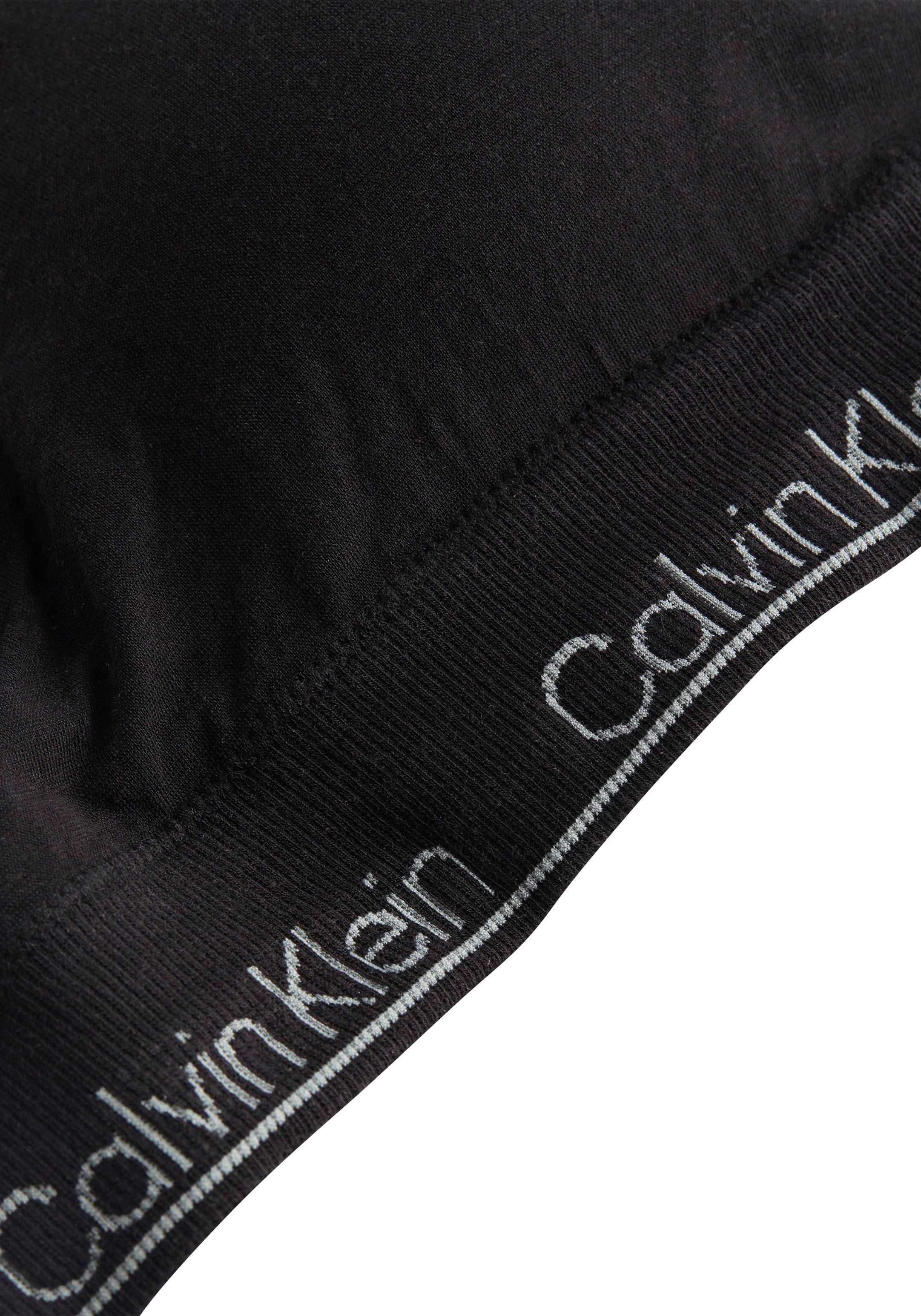 Calvin Klein Triangel-BH »LGHT LINED mit | kaufen BAUR CK-Logoschriftzug TRIANGLE«