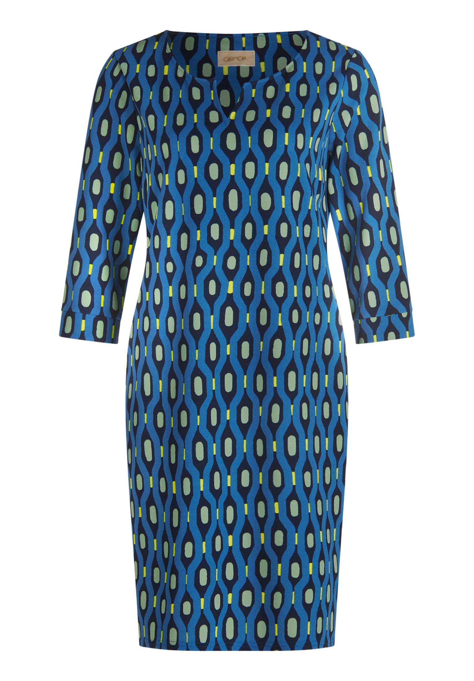 Cartoon Druckkleid »Damen mit Muster« Ohne Tasche