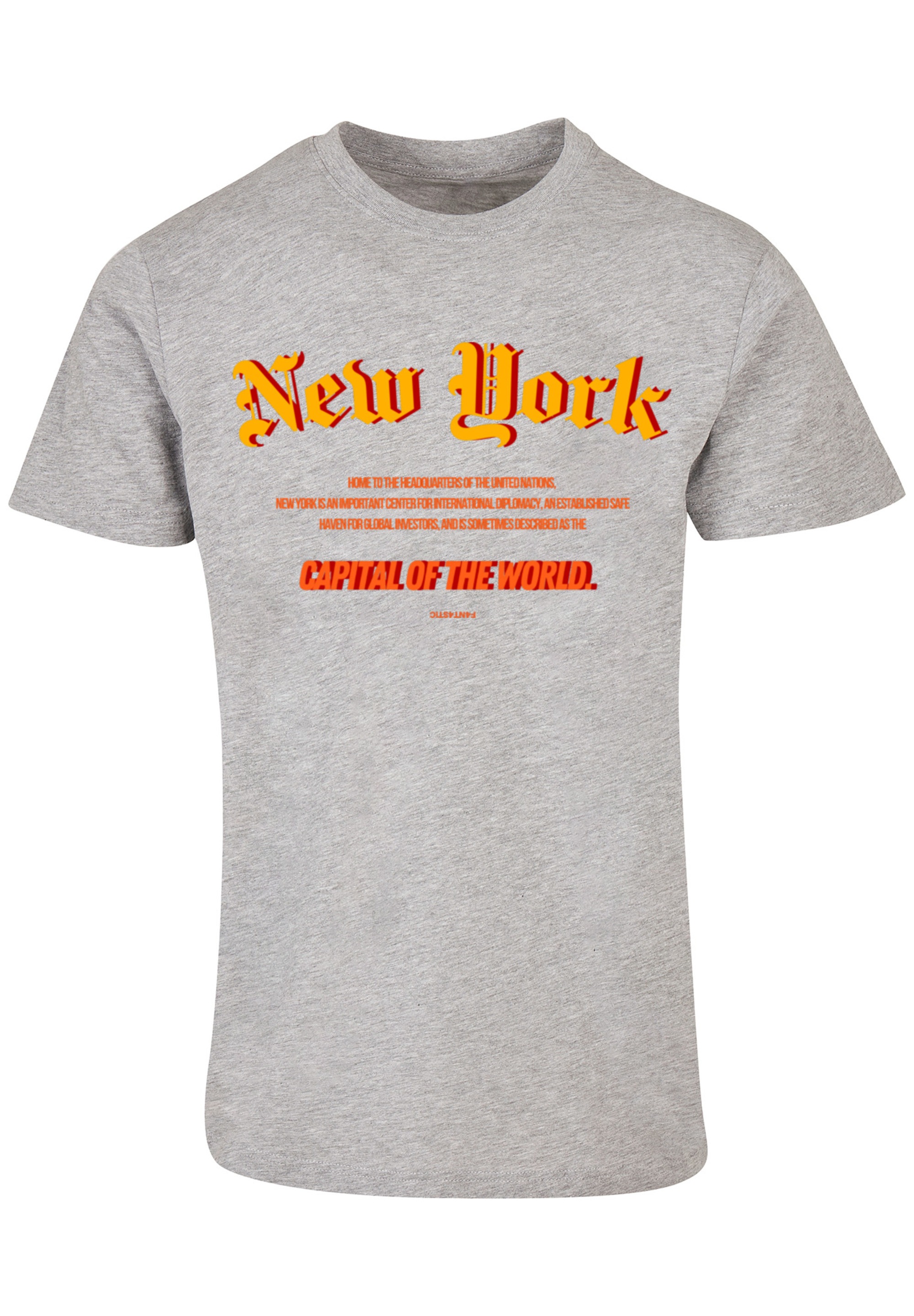 F4NT4STIC T-Shirt »New York TEE UNISEX«, Print