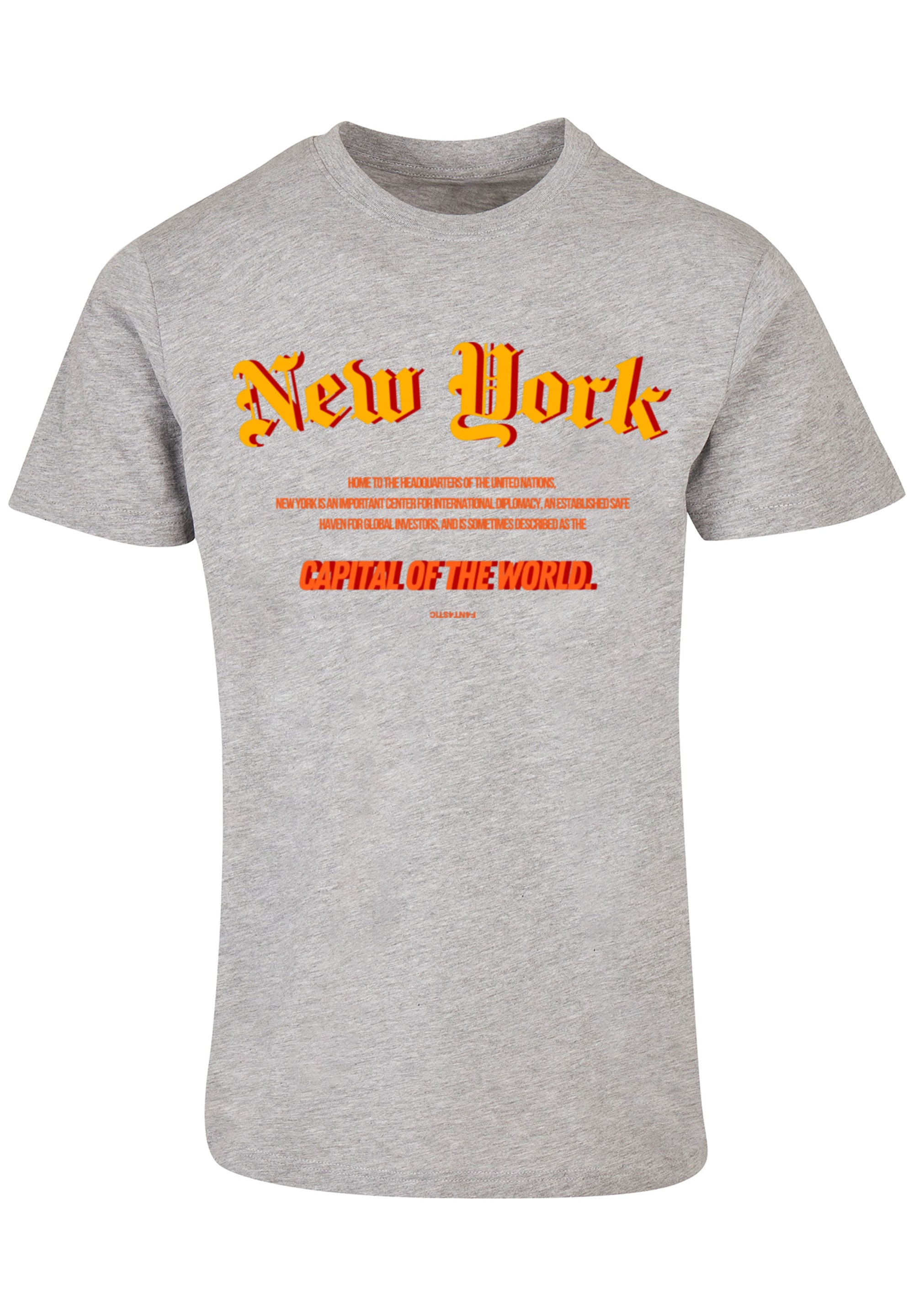 F4NT4STIC T-Shirt "New York TEE UNISEX", Print günstig online kaufen