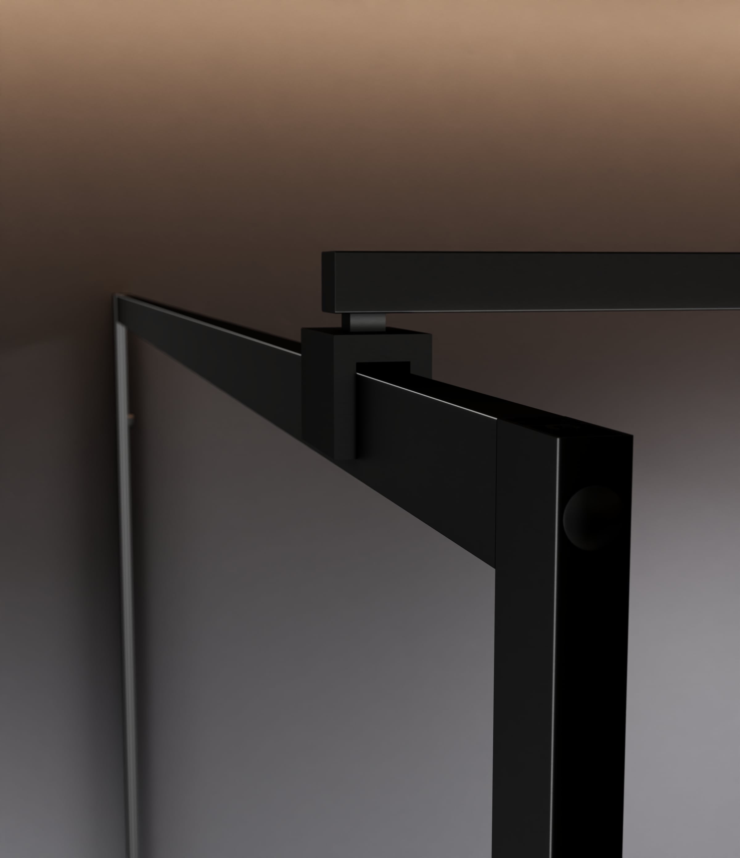 welltime Walk-in-Dusche Milchglaseinsätze für perfekten Sichtschutz