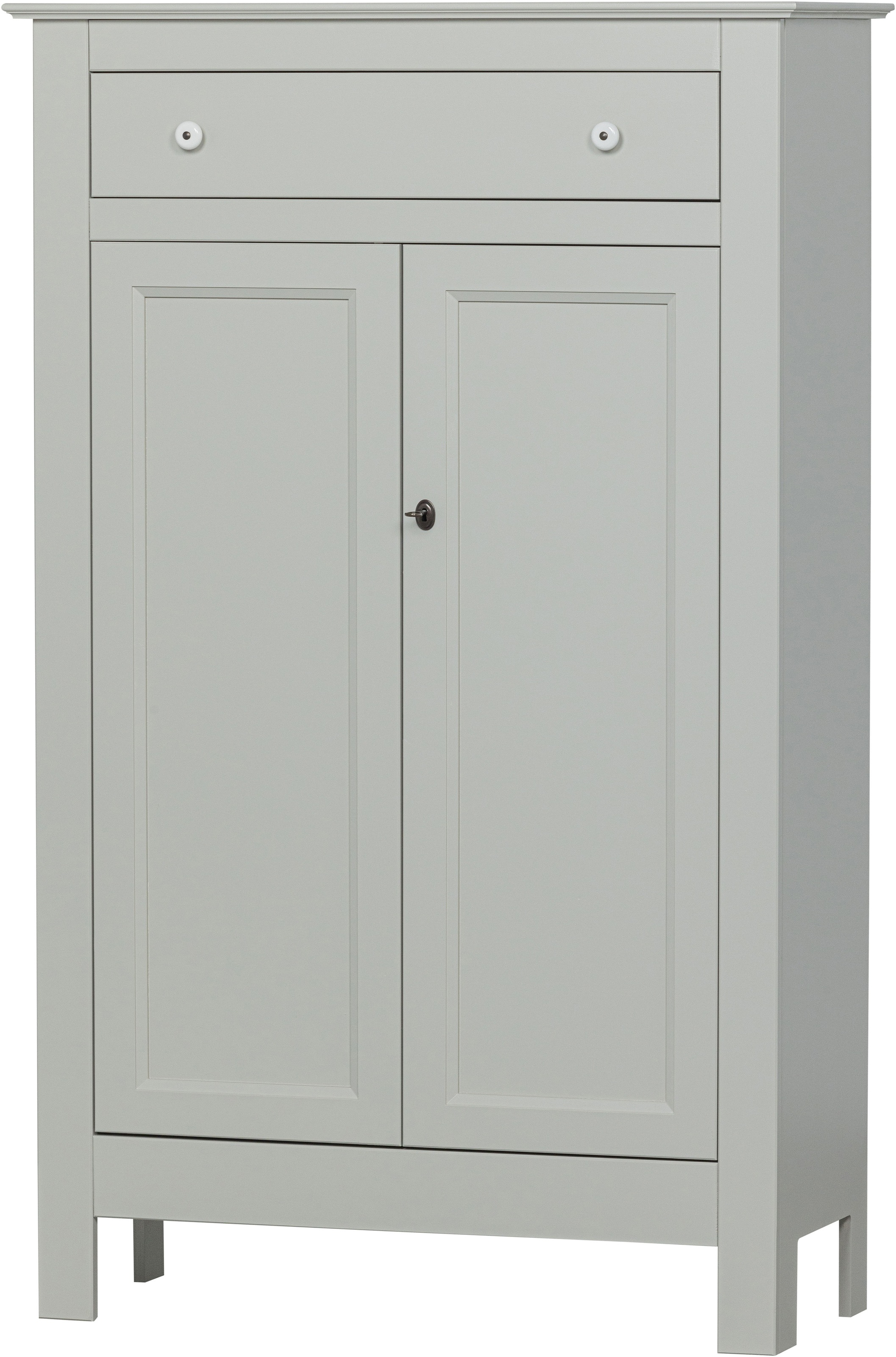 WOOOD Stauraumschrank »Eva« Tragkraft 15 kg pro Boden, MDF-Rückwand, Wandbefestigung empfohlen