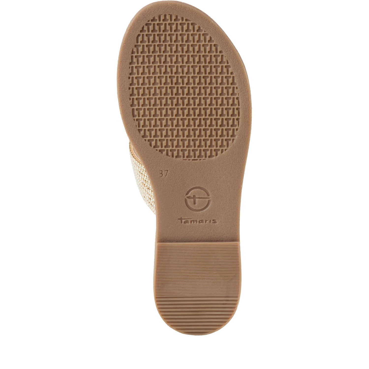 Tamaris Pantolette  Sommerschuh, Schlupfschuh, Flats mit Schmucksteine