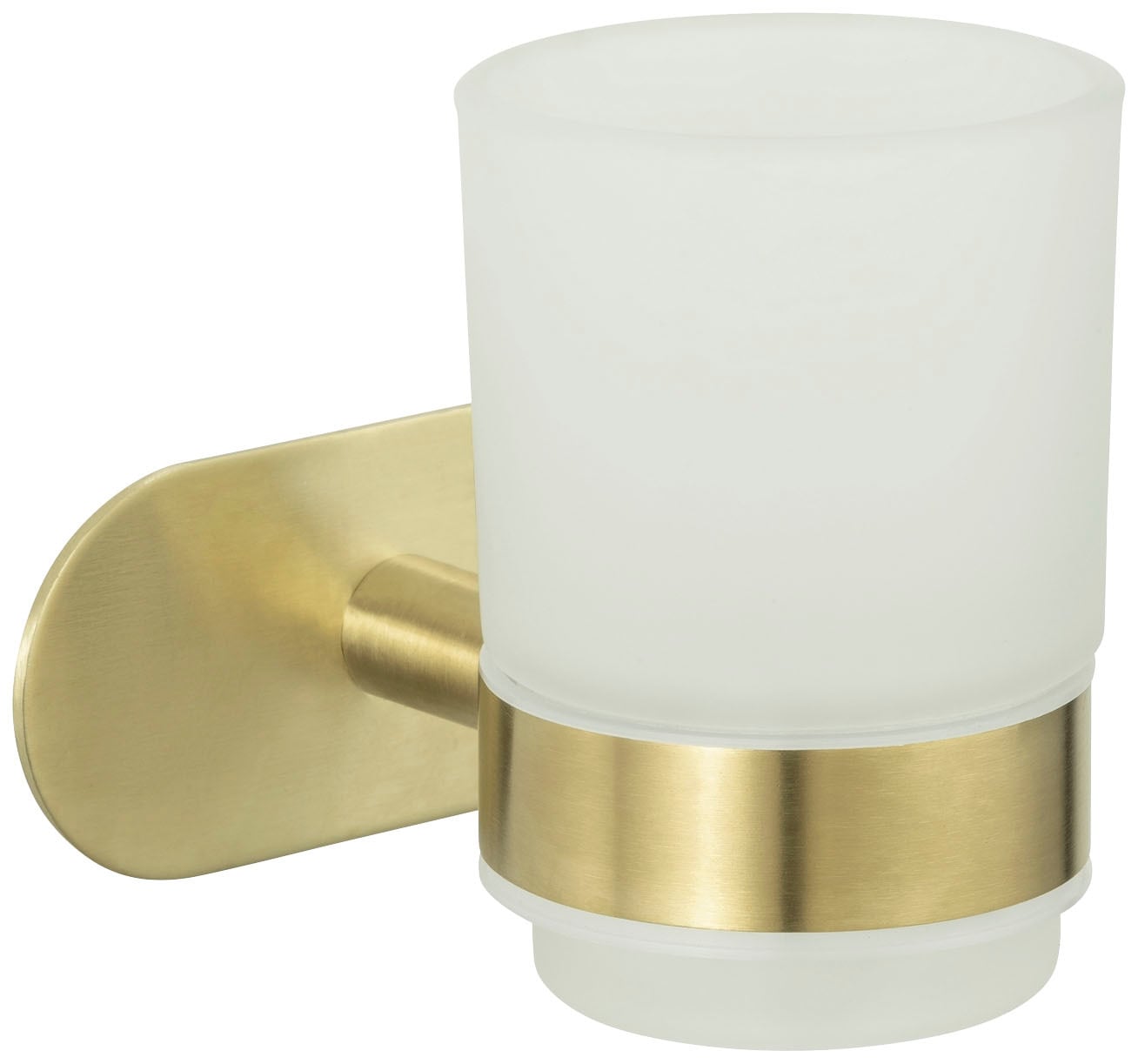 WENKO Zahnputzbecher "Turbo-Loc Uno Orea" mit Wandhalterung ohne Bohren, Ed günstig online kaufen