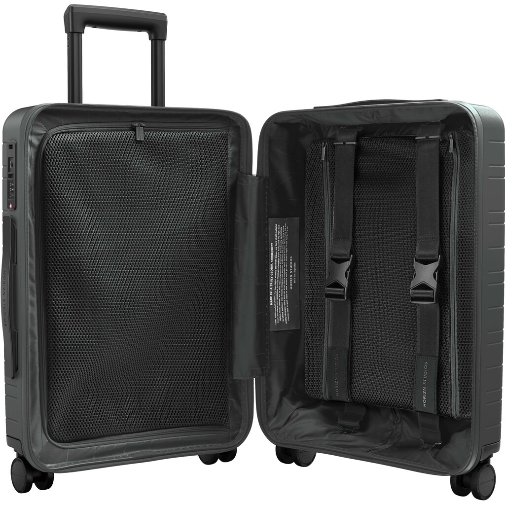 Horizn Studios Hartschalen-Trolley »M5 Smart, 55 cm«, 4 Rollen