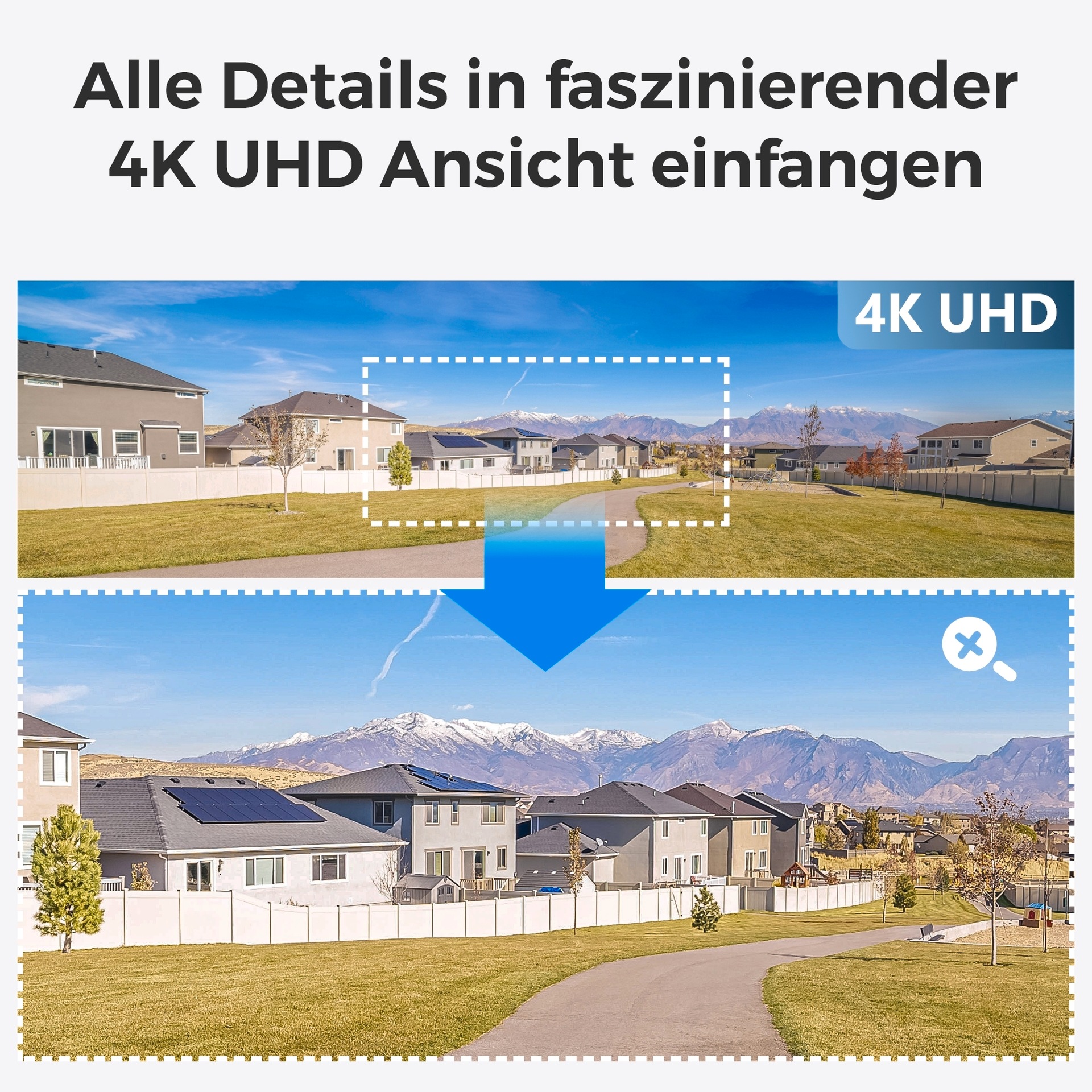 Reolink Überwachungskamera »Argus Series B740X Battery-WiFi«, Außenbereich