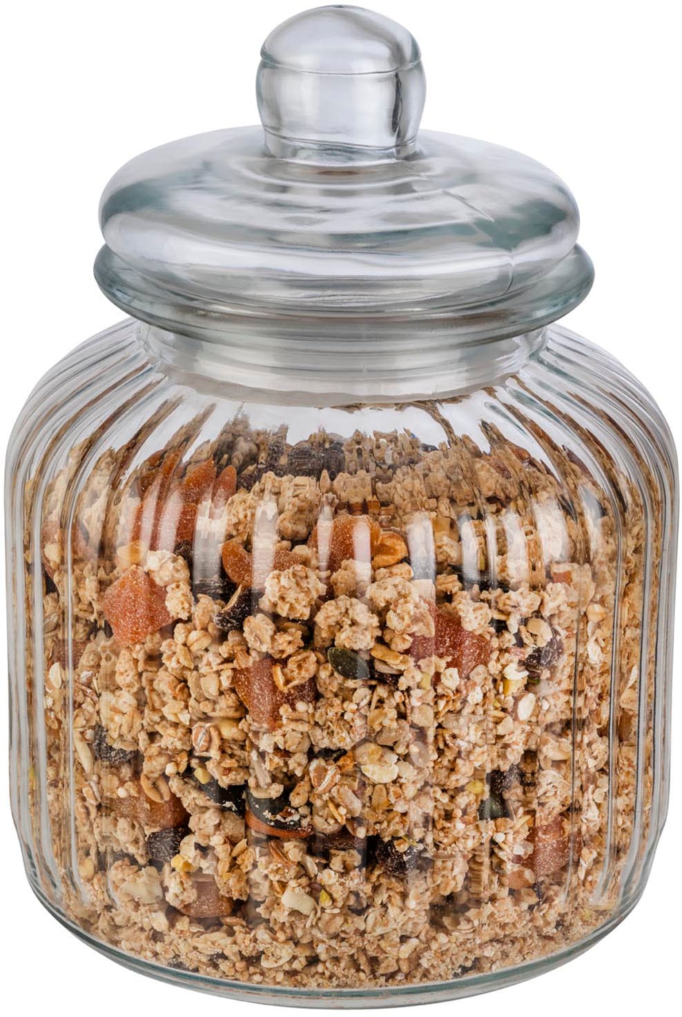 APS Vorratsglas »-COOKIEGO- aus Glas, Öffnung: ca. Ø 9 cm«, (1 tlg.), kann auch als Vase verwendet werden