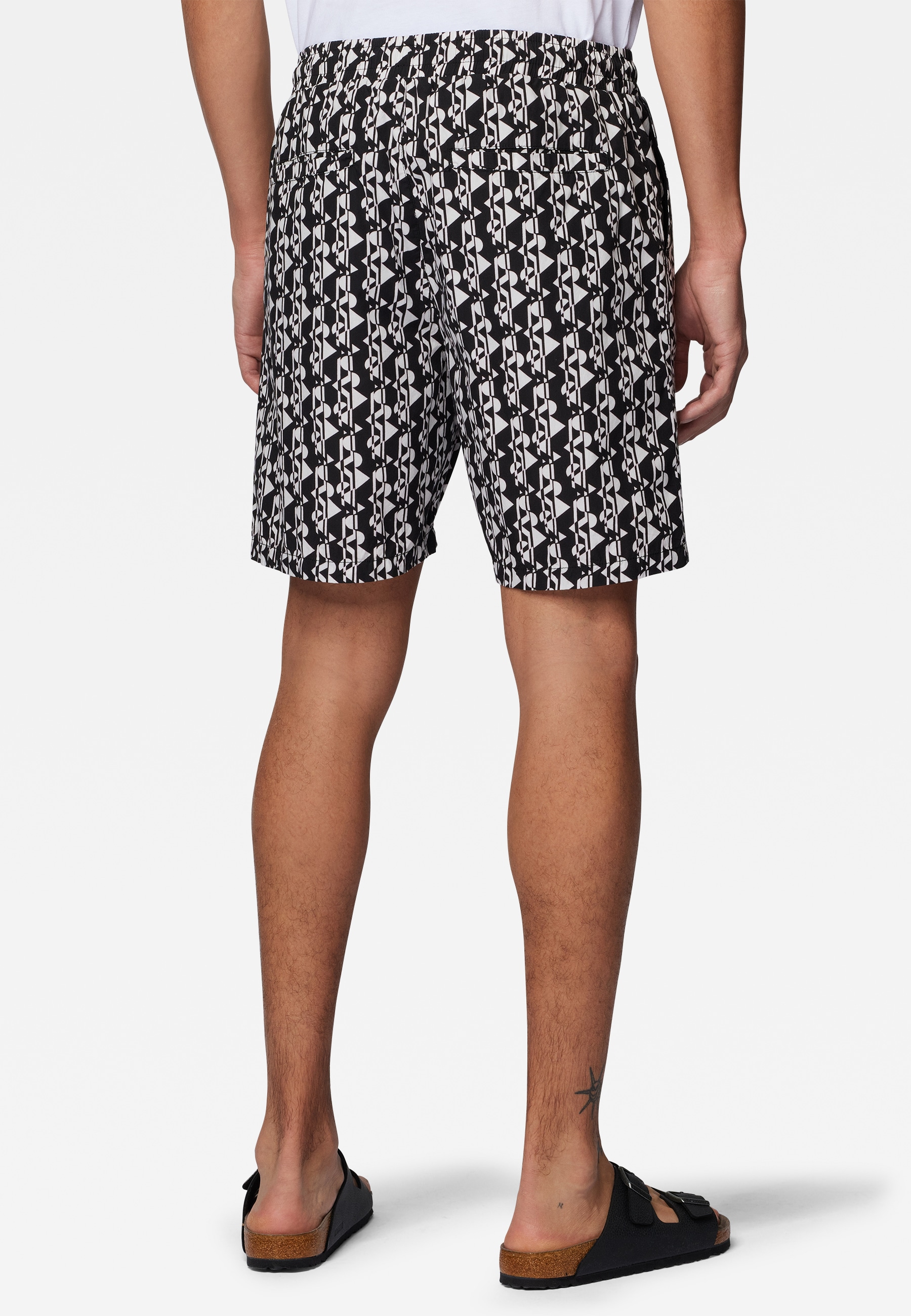 Allover Shorts ▷ BAUR »PRINTED SHORTS«, kaufen | Mavi mit Print Shorts