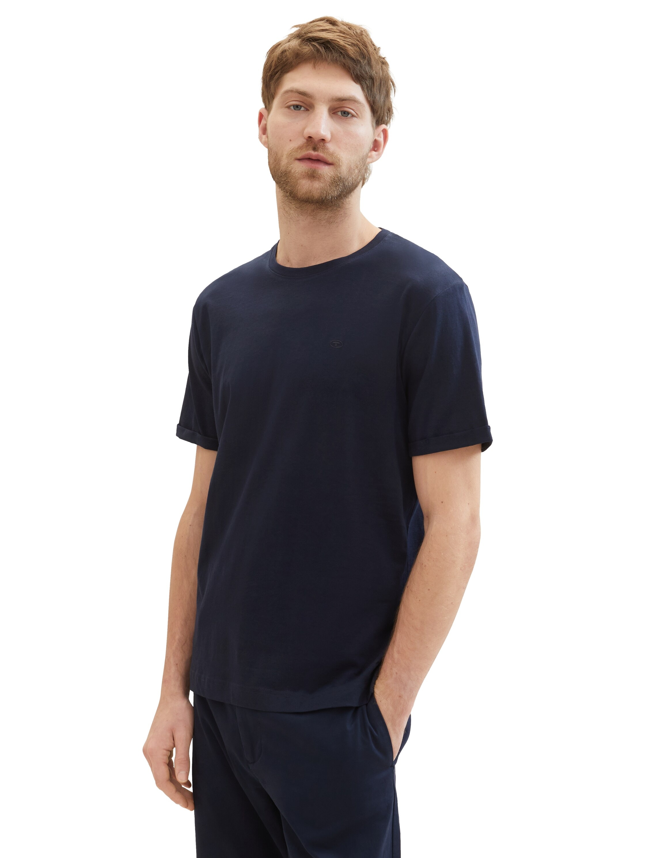 TOM TAILOR T-Shirt, (Packung, 3 tlg.), mit Logo-Stickerei