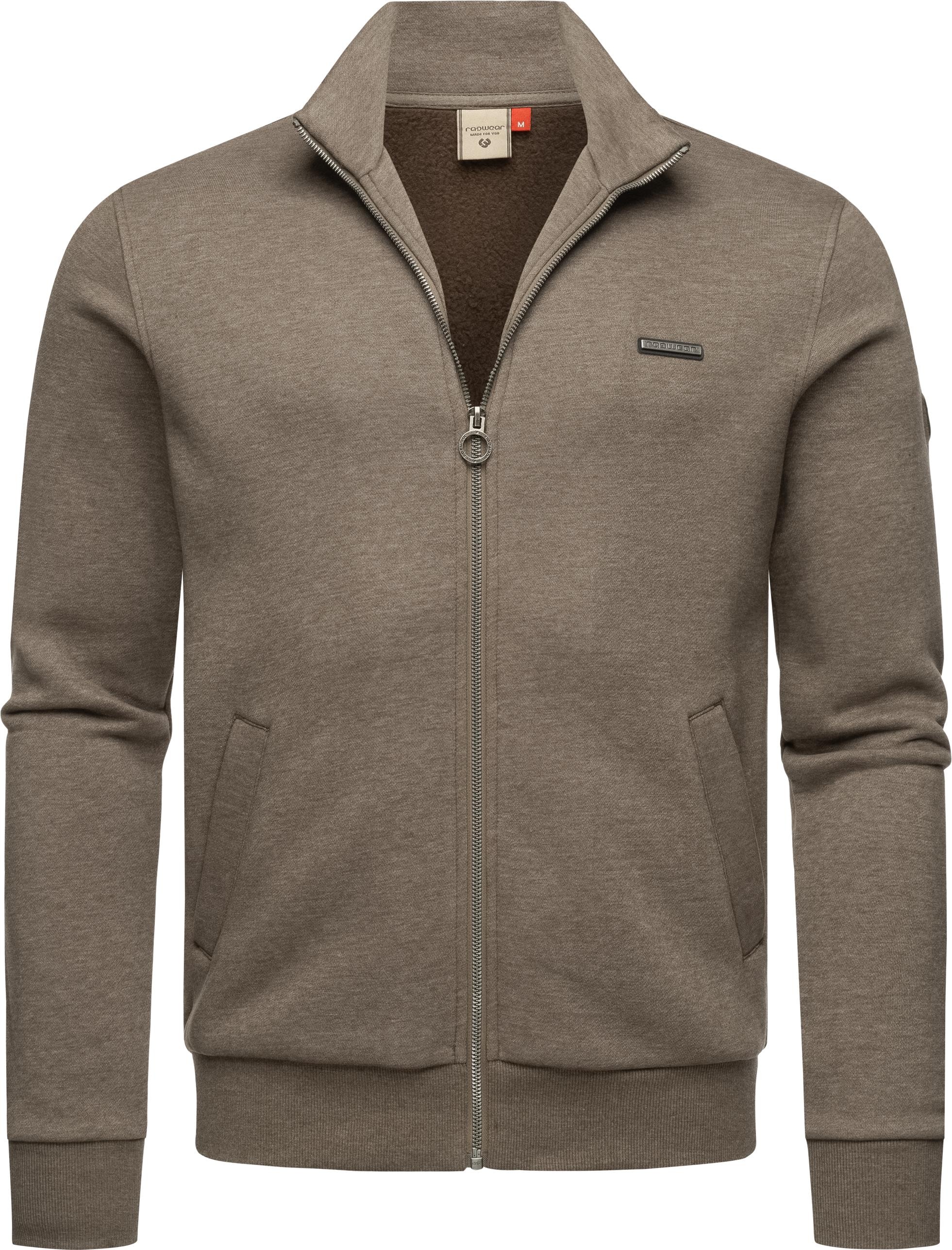 Ragwear Kapuzensweatjacke "Trayne", Herren Basic Sweatjacke