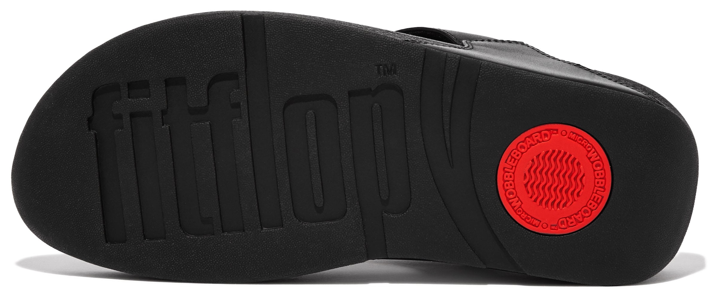 Fitflop Dianette »LULU LEATHER TOEPOST«, Pool Slides, Pantolette, Badeschuh mit Keilabsatz