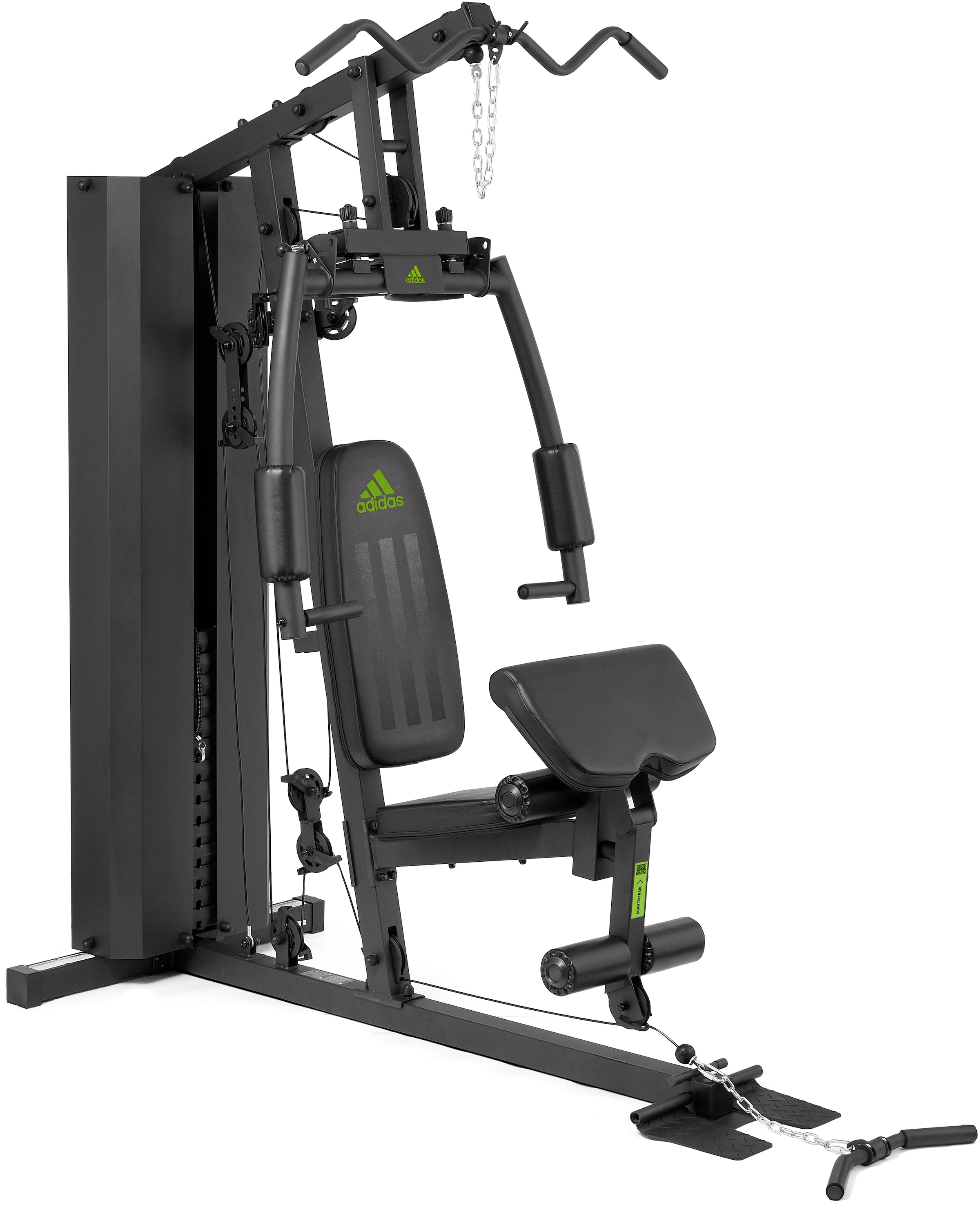 adidas Performance Kraftstation "Home Gym" 15 Gewichtsblöcke Butterflystange, Latzug, Ruderfunktion und mehr, max. Benutzergewicht 125 kg, max. Trainingsgewicht 99 kg Image