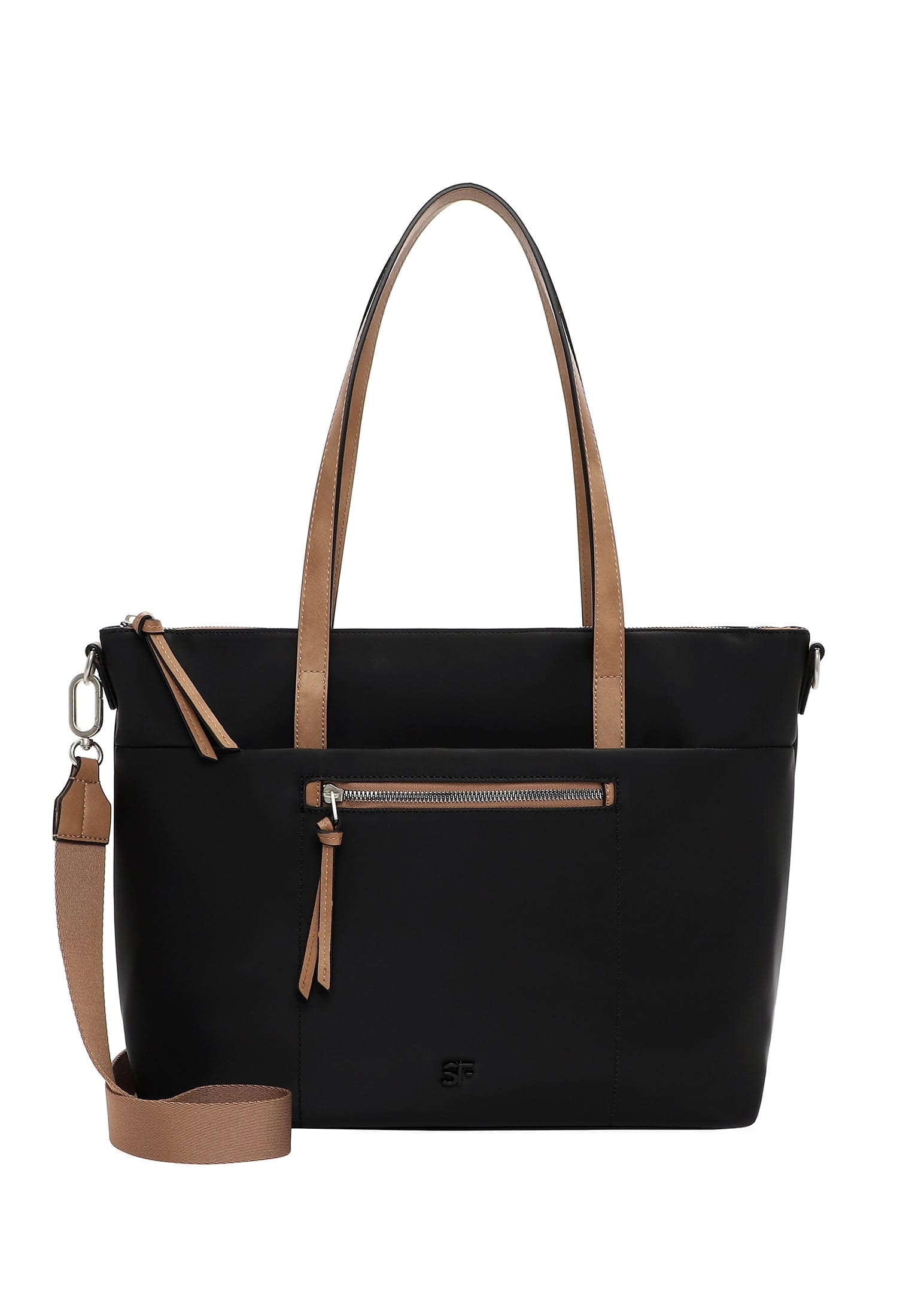 SURI FREY Damen Shopper "Shopper SFY Destiney", schwarz, Polyurethan, Taschen