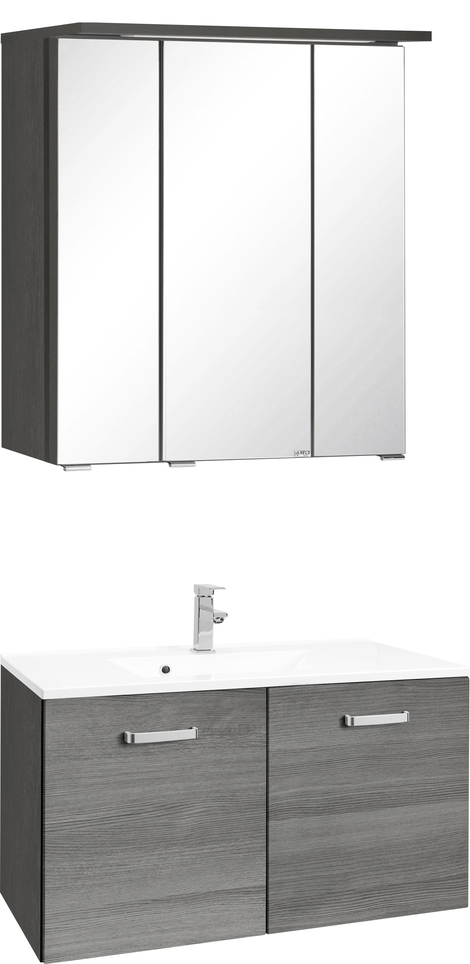 welltime Badmöbel-Set "Ravenna" 2 Stk. tlg. Breite 70 cm, inklusive Bad-Spi günstig online kaufen