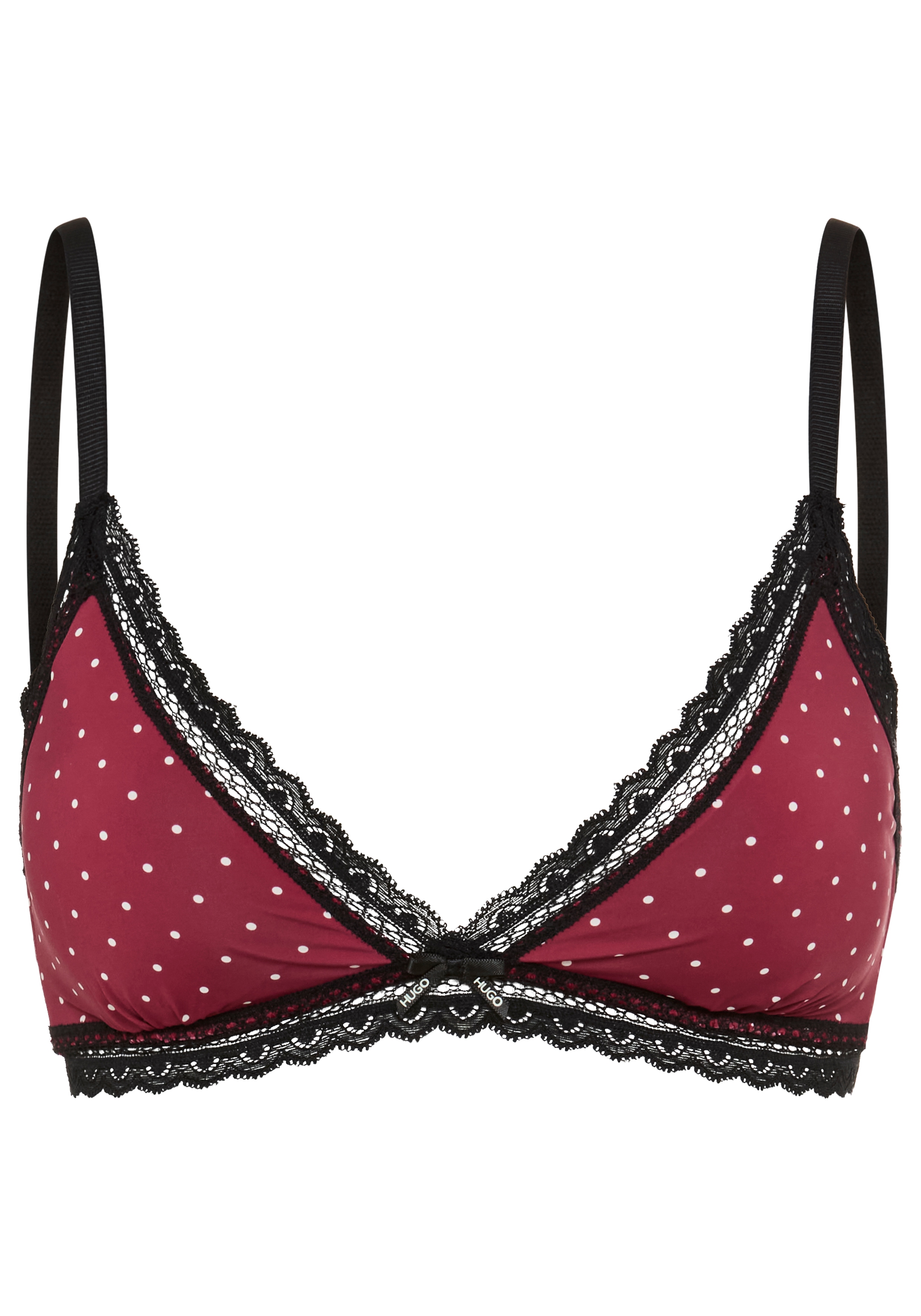 HUGO Underwear Triangel-BH "Unique" mit Spitze