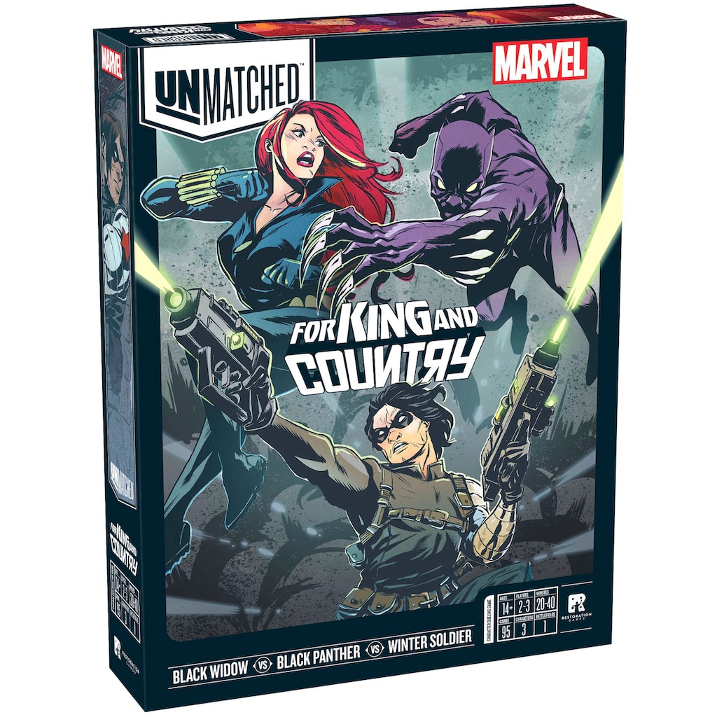 iello Spiel »Unmatched Marvel: King and Country«