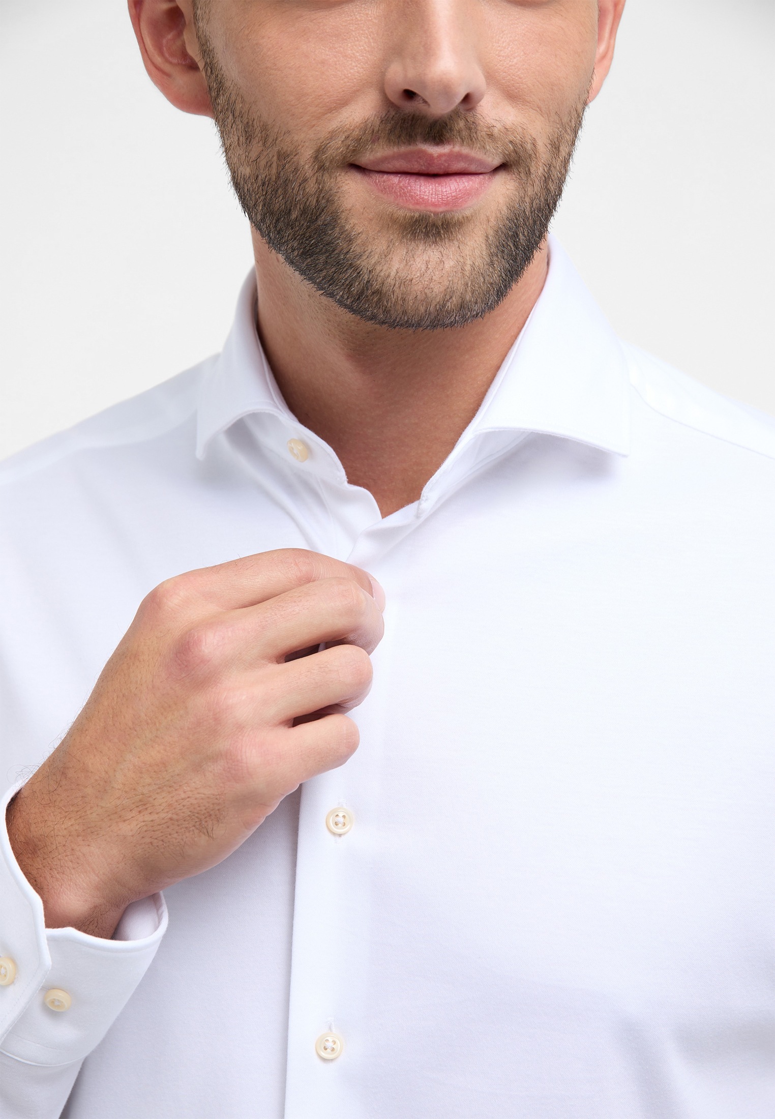 Thumbnail - Eterna Langarmhemd "MODERN FIT" NON IRON (bügelfrei)