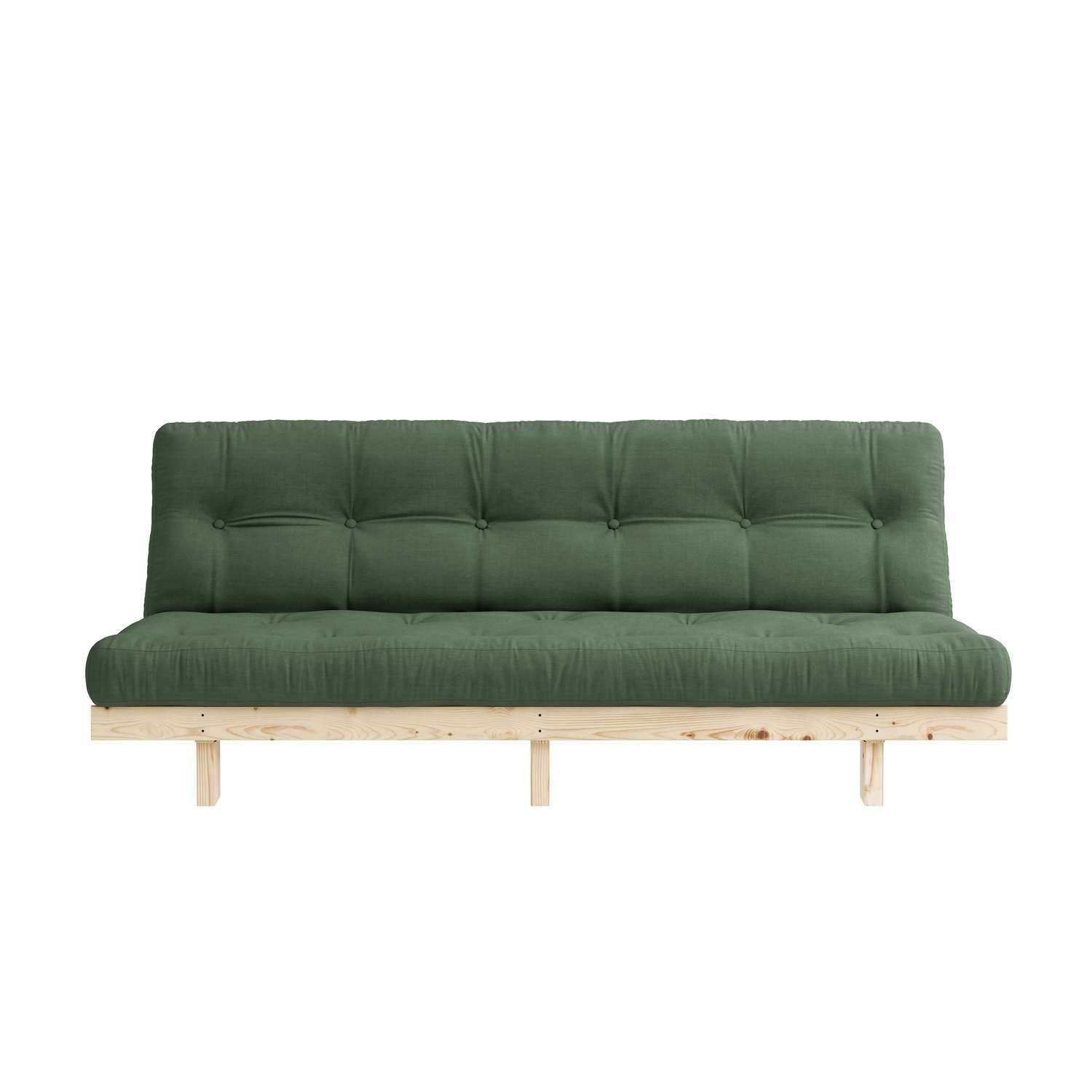 Karup Design Schlafsofa "Lean 200 Schlafsofa, Gästebett, Sofa mit Futonmatratze" Inkl. Futonmatratze, Liegefläche 130x200 cm, FSC zertifizierte Kiefer