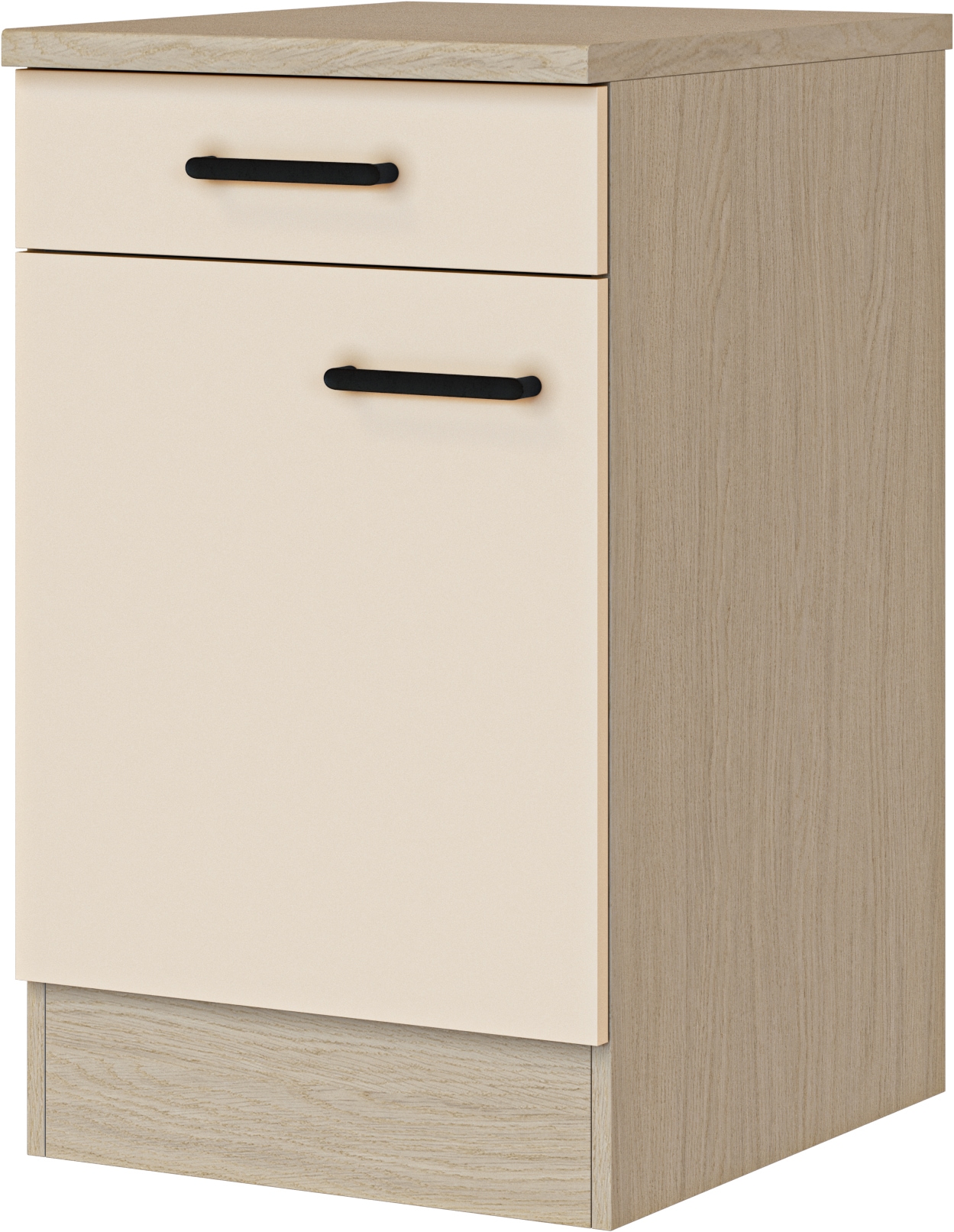 Flex-Well Unterschrank "Creso" 1 Stk. tlg. wahlweise in 2 Breiten, mit Einlegeboden und Metallgriff