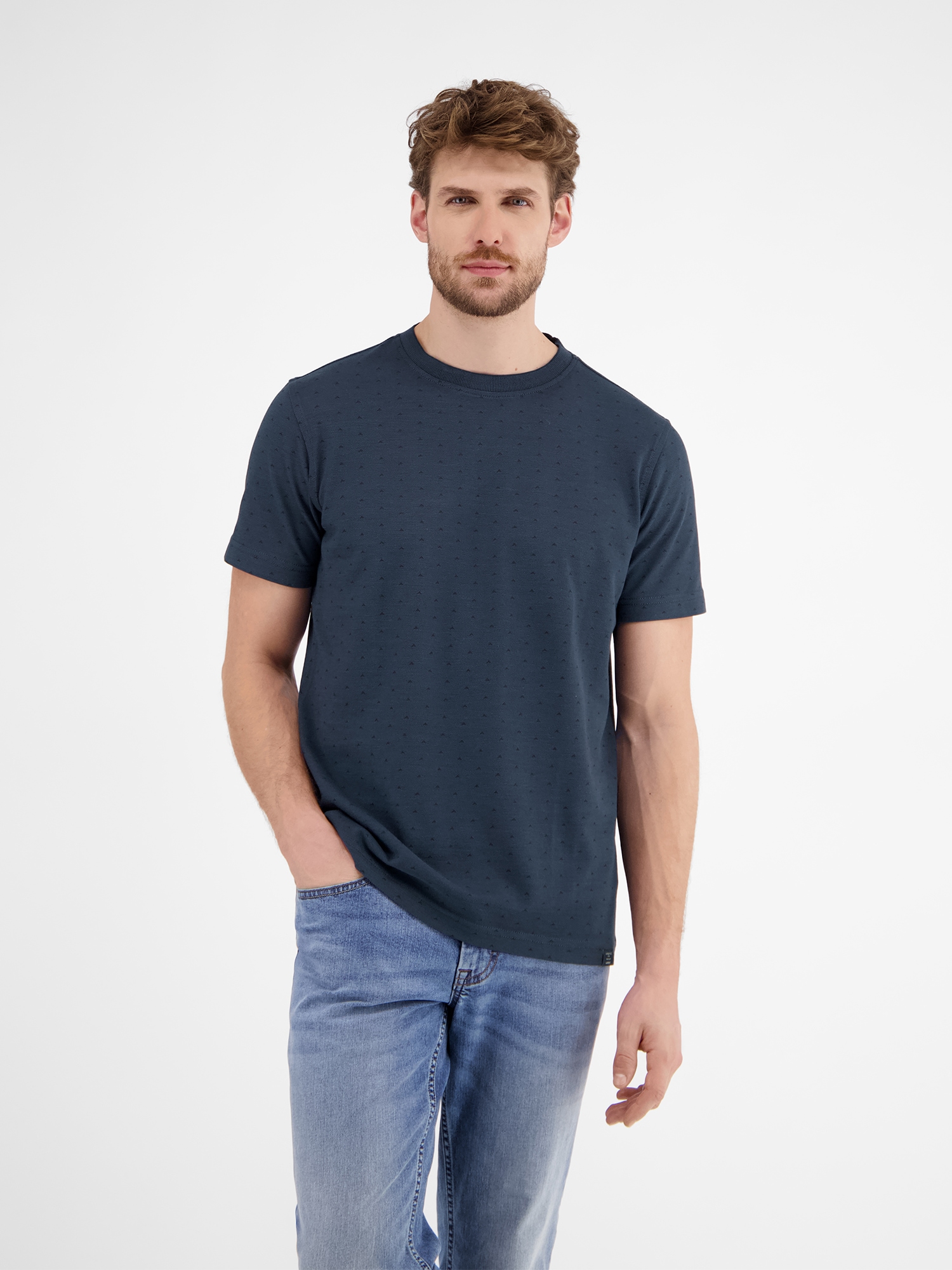 LERROS T-Shirt »Piqué-T-Shirt für Herren«