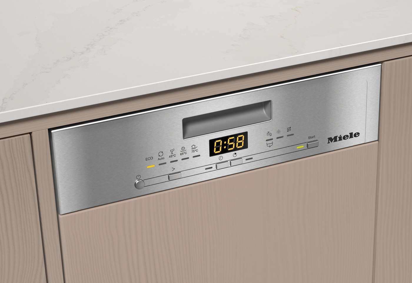 Miele teilintegrierbarer Geschirrspüler »G 5540 SCi SL Active« 9 Maßgedecke