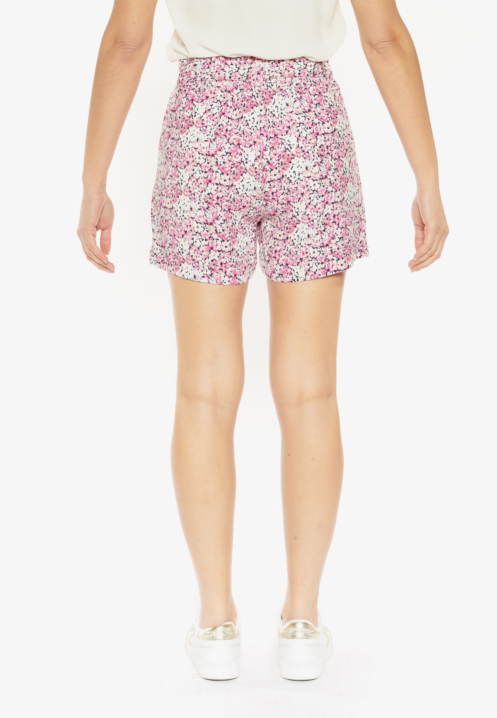 Le Temps Des Cerises Shorts »DUNA«, mit filigranem Blüten-Print