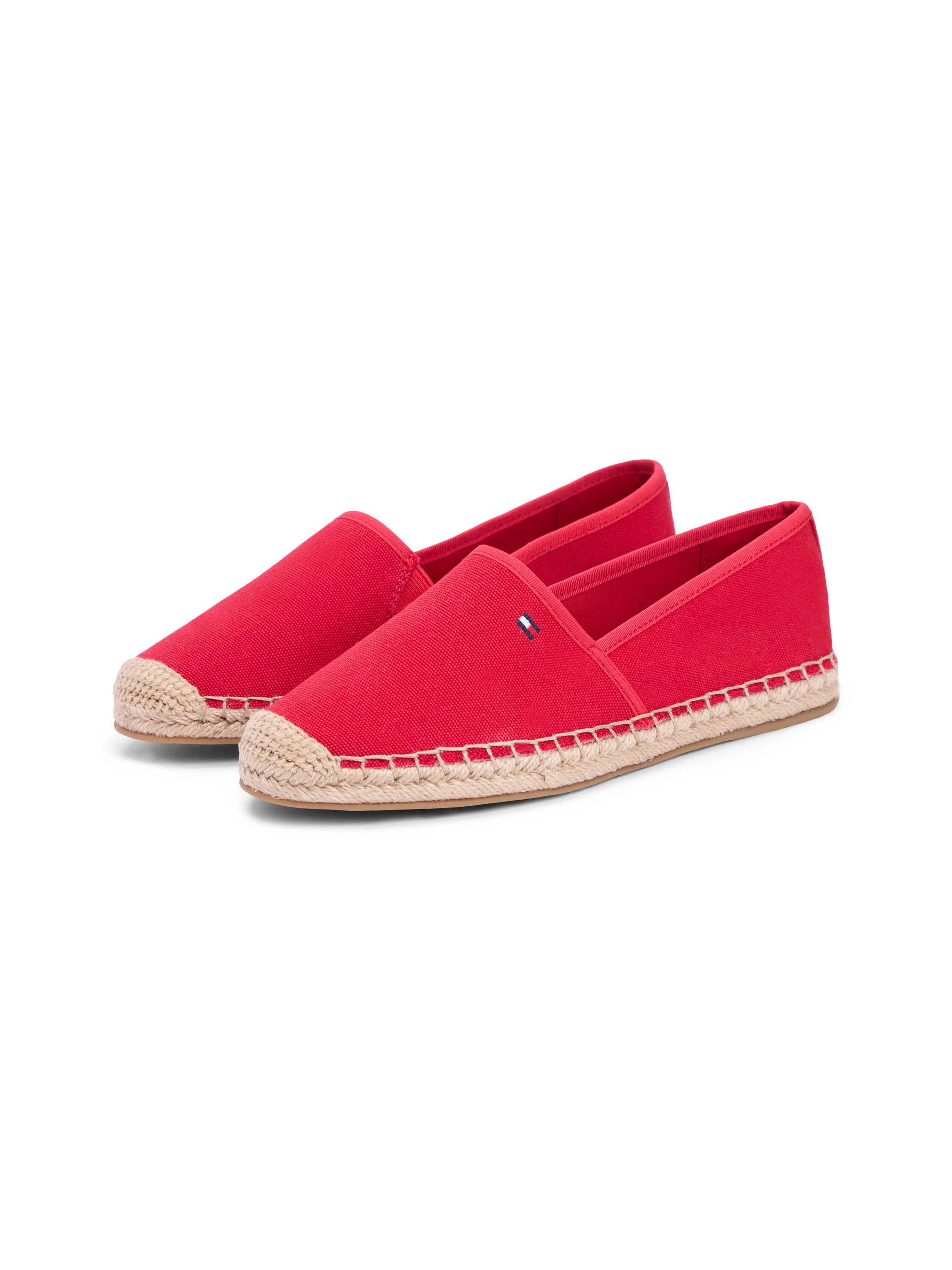 Tommy Hilfiger Espadrille "FLAG CANVAS ESPADRILLE",Slipper,Flats,Bequemschu günstig online kaufen