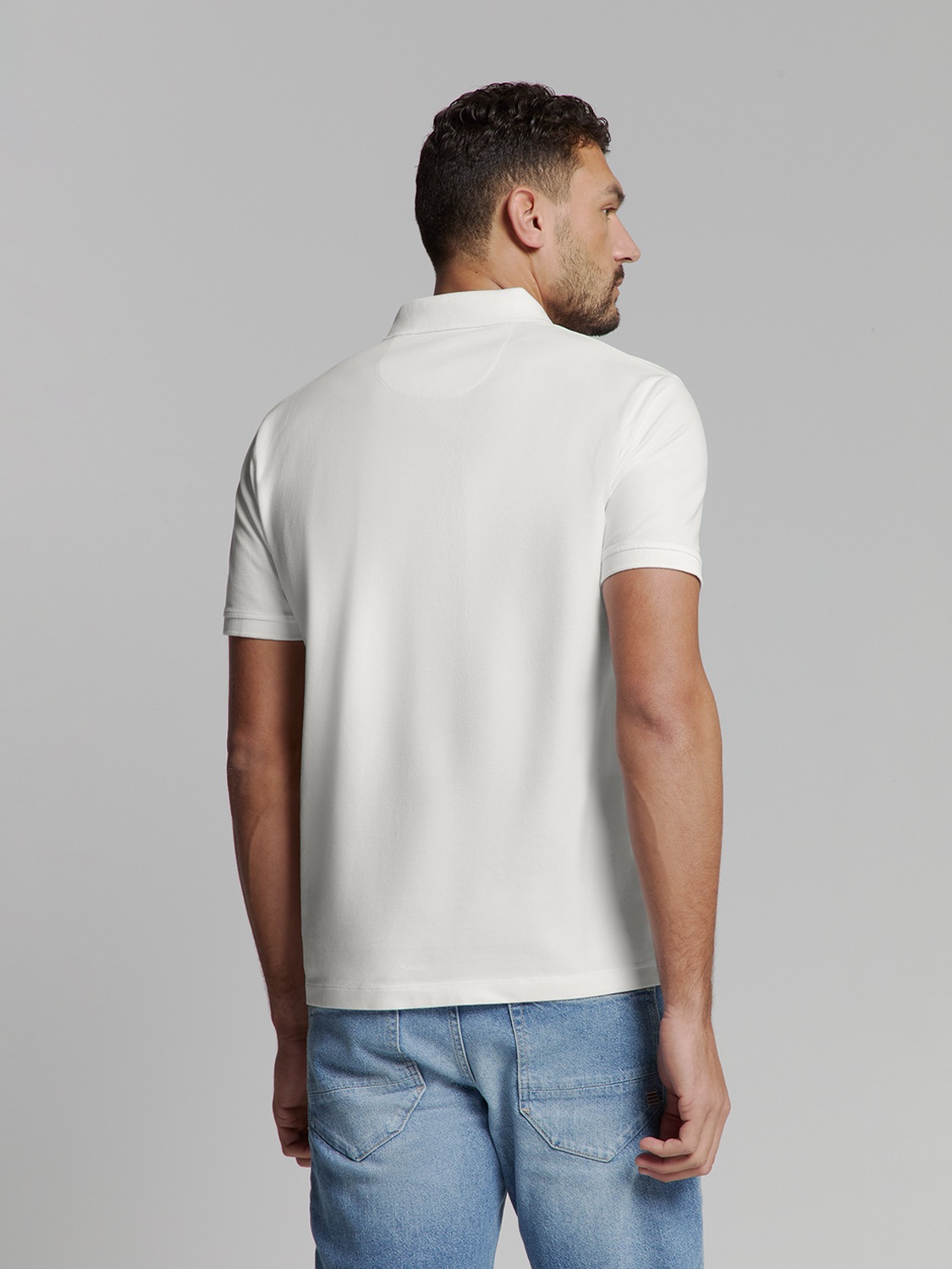 NO EXCESS Poloshirt »No Excess Poloshirt Polo Pique Garment Dyed«