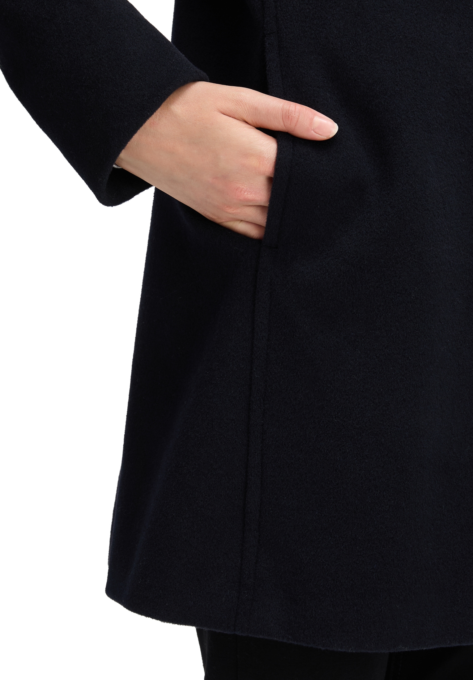 Gil Bret Kurzjacke »Damen Kurzmantel mit Kapuze« mit Kapuze