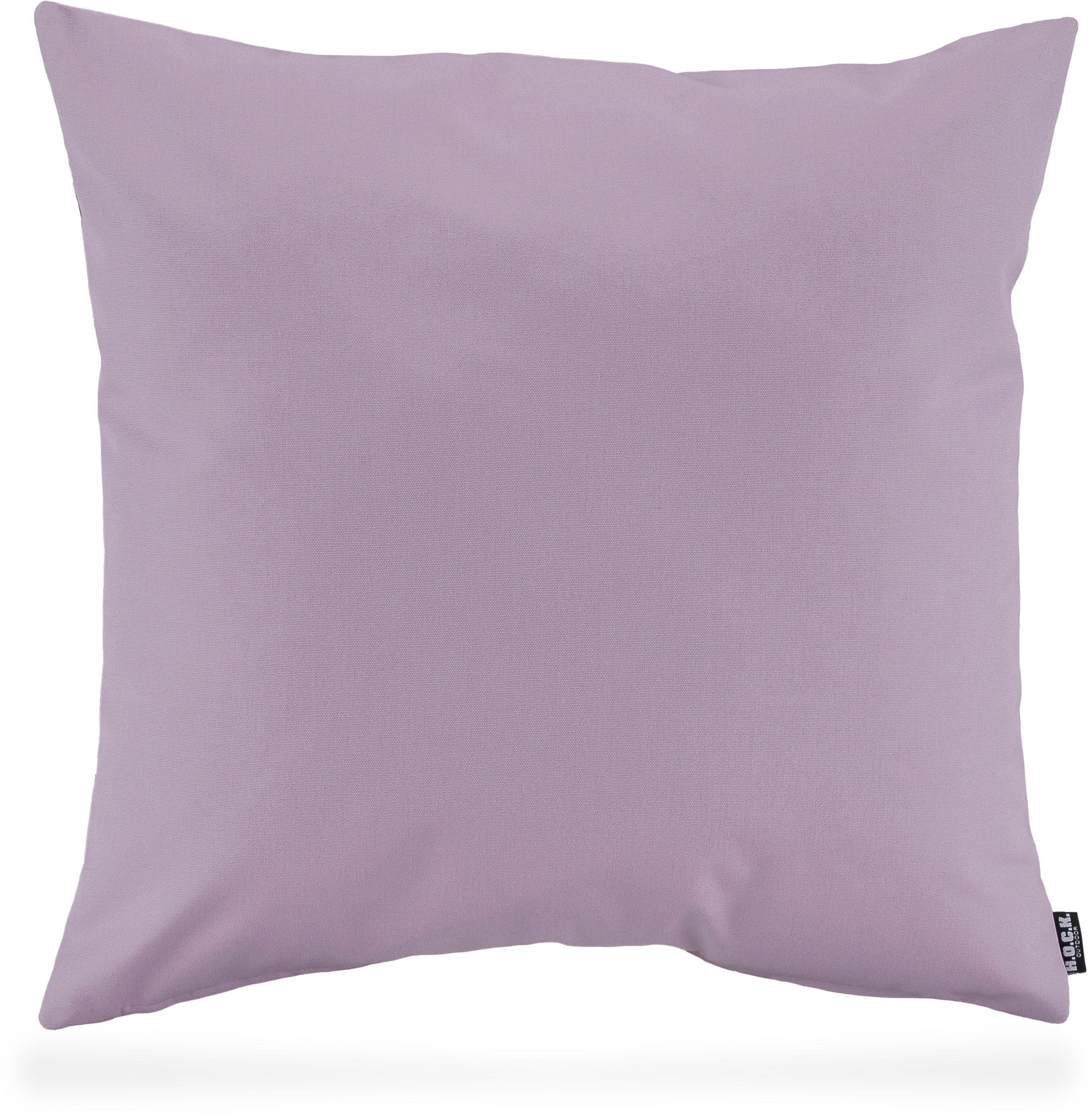H.O.C.K. 1100000002199 "Classic Uni" Kissenhülle mit Füllung, 1 Stück, 50/50 cm