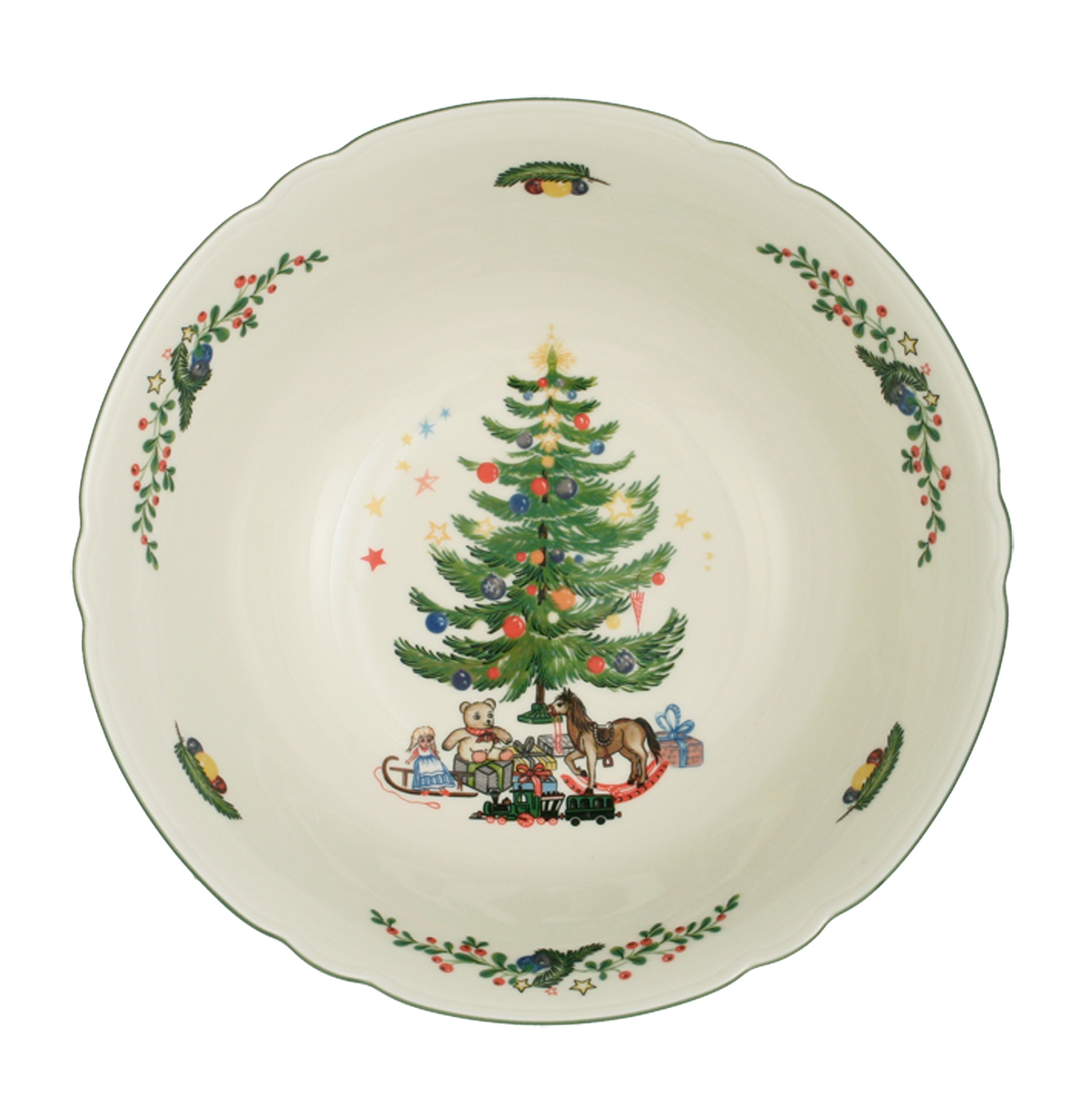 Seltmann Weiden Schüssel »Marieluise Weihnachten« 1 tlg. aus Porzellan Schale mit weihnachtlichem Dekor