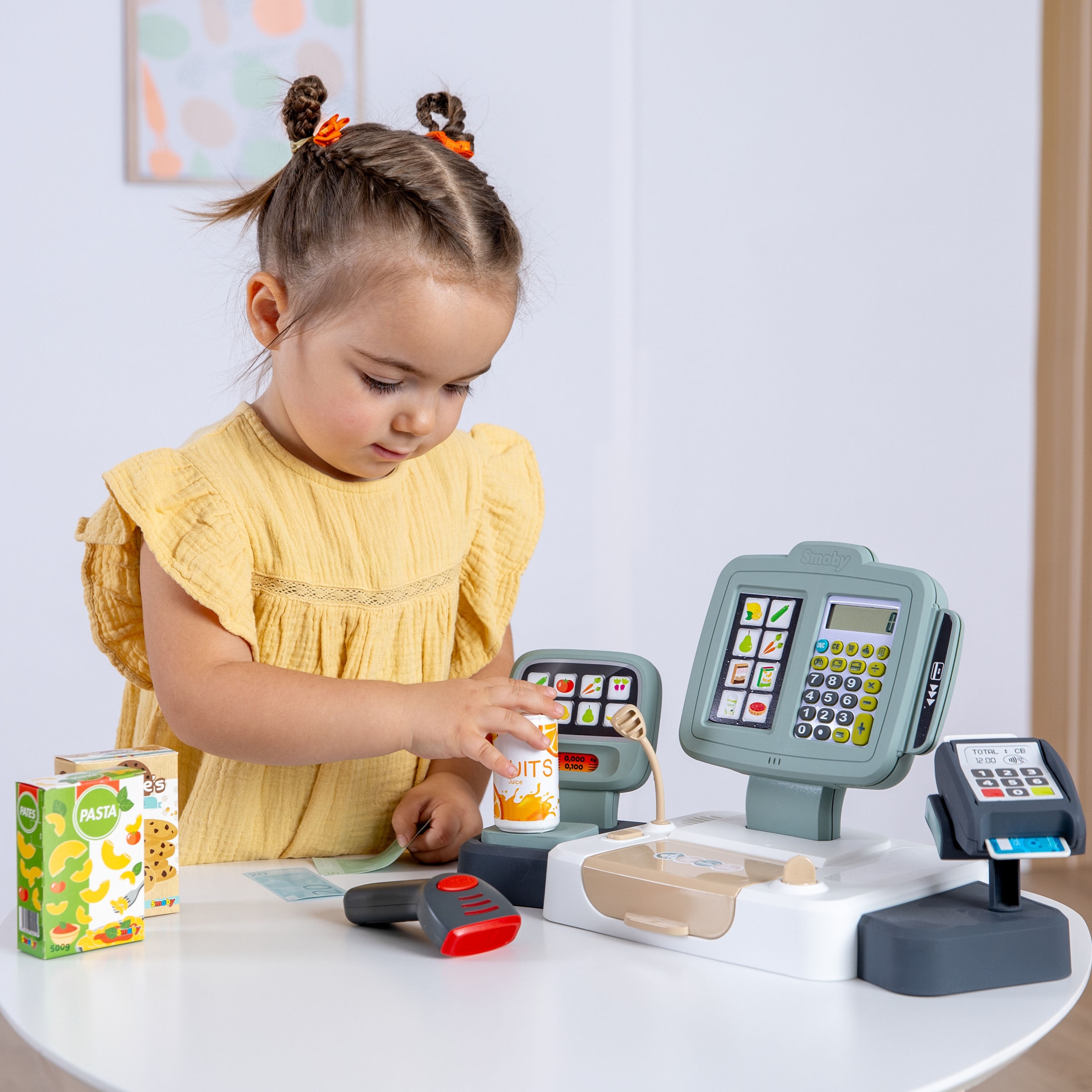 Smoby Spielkasse »Supermarktkasse XL mit Rechnerfunktion« mit Licht und Sound