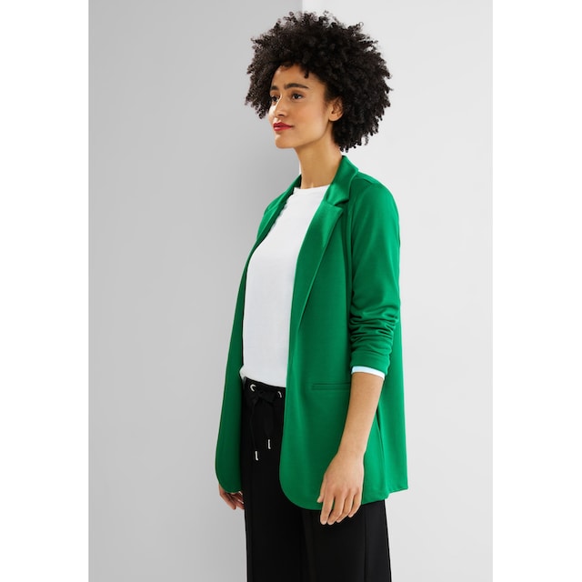 STREET ONE Longblazer, in Unifarbe online kaufen | BAUR