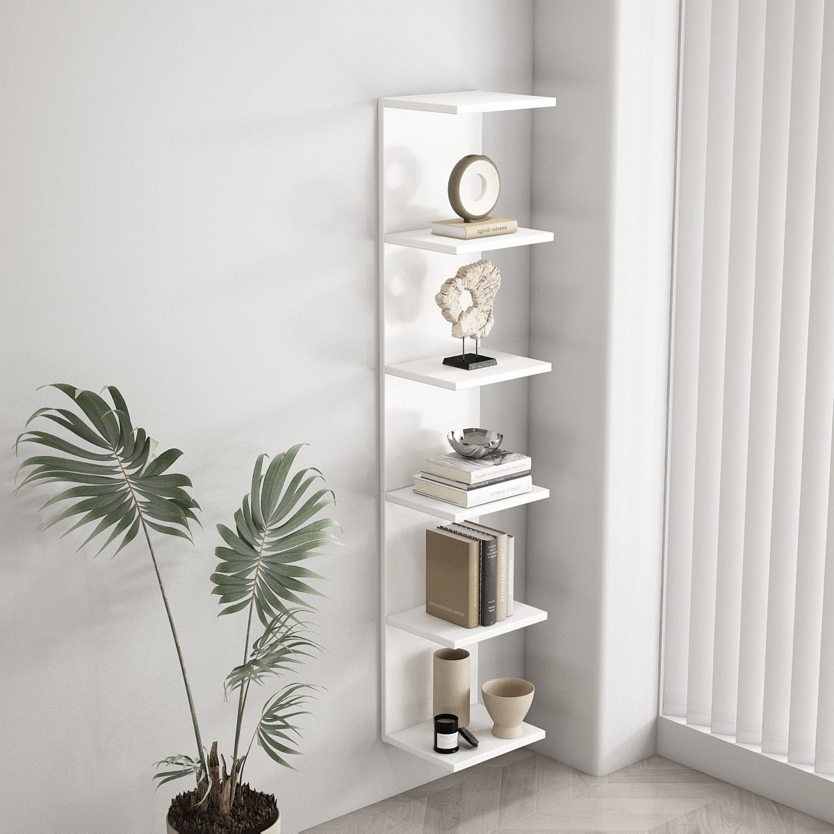 OTTO home Deko-Wandregal, dekorativer Stauraum, Wandmontage