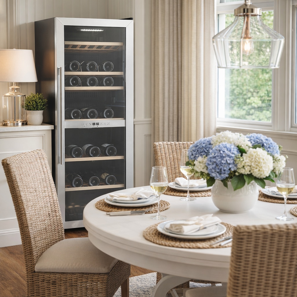 Hanseatic Weinkühlschrank »HWC77FCIA« für 77 Stk. Standardflaschen á 075l