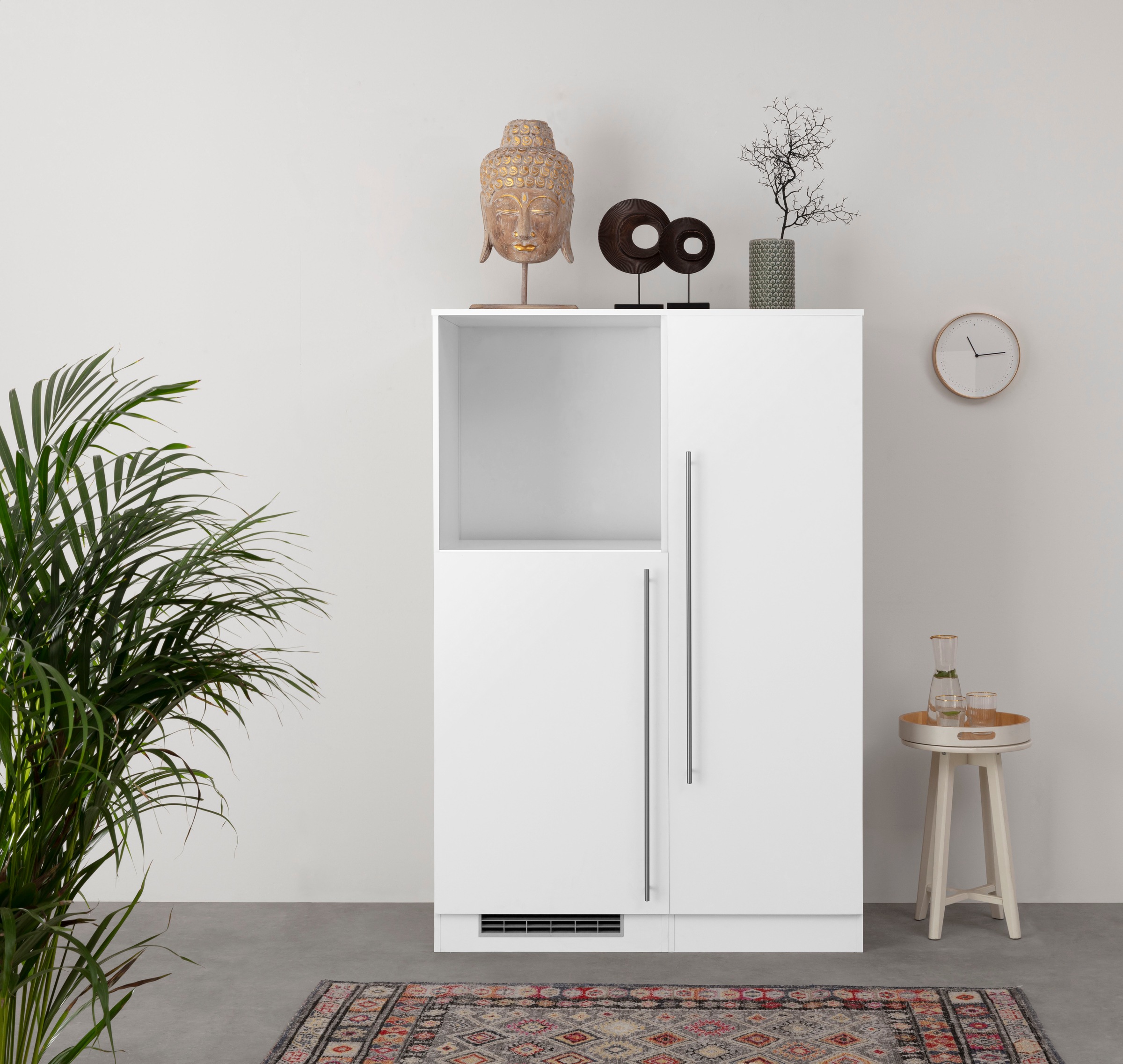 wiho Küchen Küche »Chicago«, Back-/Kühlmodul, wahlweise mit E-Geräten, Breite 110 cm