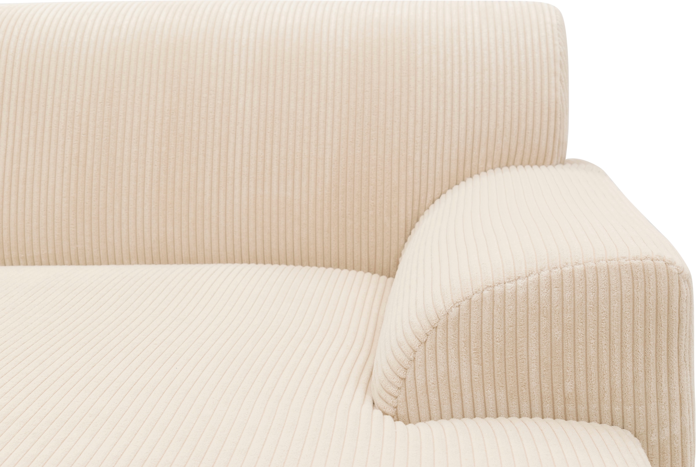 Home affaire Ecksofa »Nika L-Form«, wahlweise mit Bettfunktion, auch in Cord
