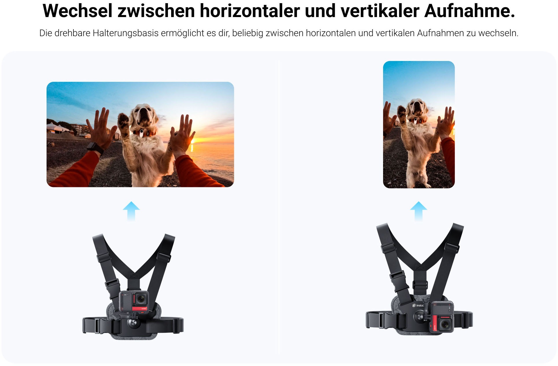 Insta360 Halterung »Chest strap«