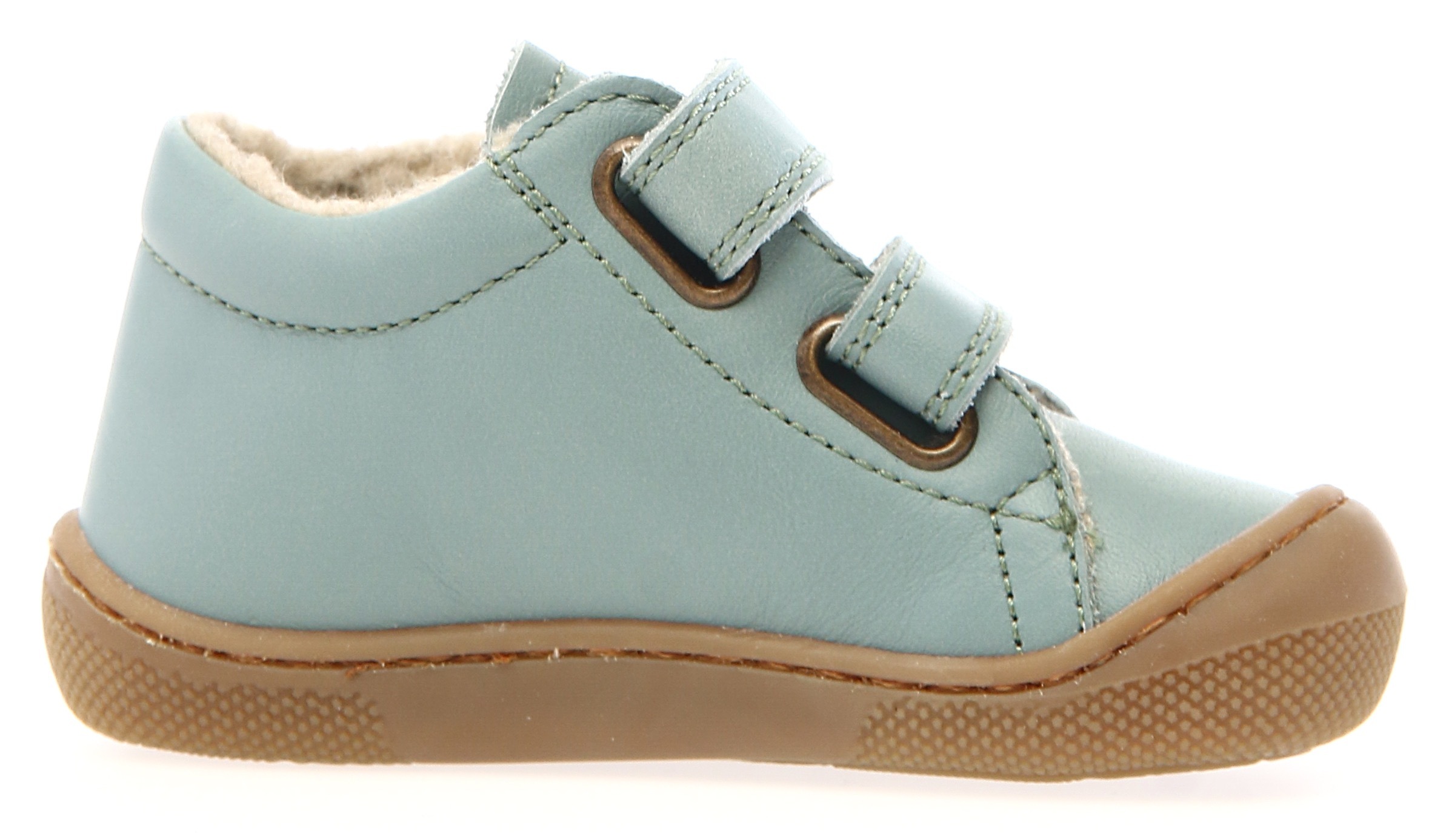 Naturino Lauflernschuh »Amur«, Babyschuh, Klettschuh mit Wollfutter, Größenschablone zum Download
