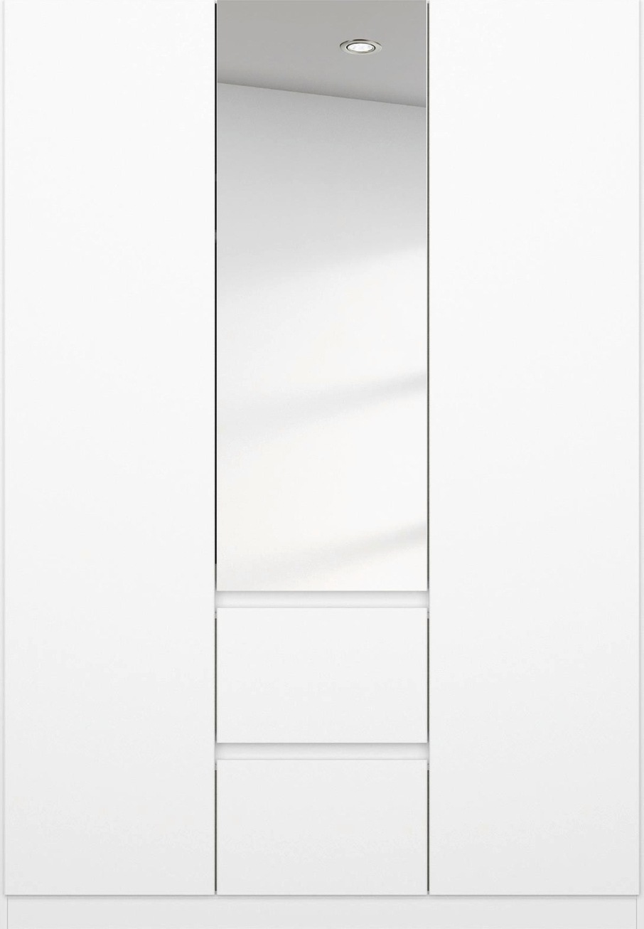 Thumbnail - rauch Drehtürenschrank "Kleiderschrank Schrank Garderobe Wäscheschrank Ankleide NIDDA" Breiten 91/136/181 cm, mit Spiege...