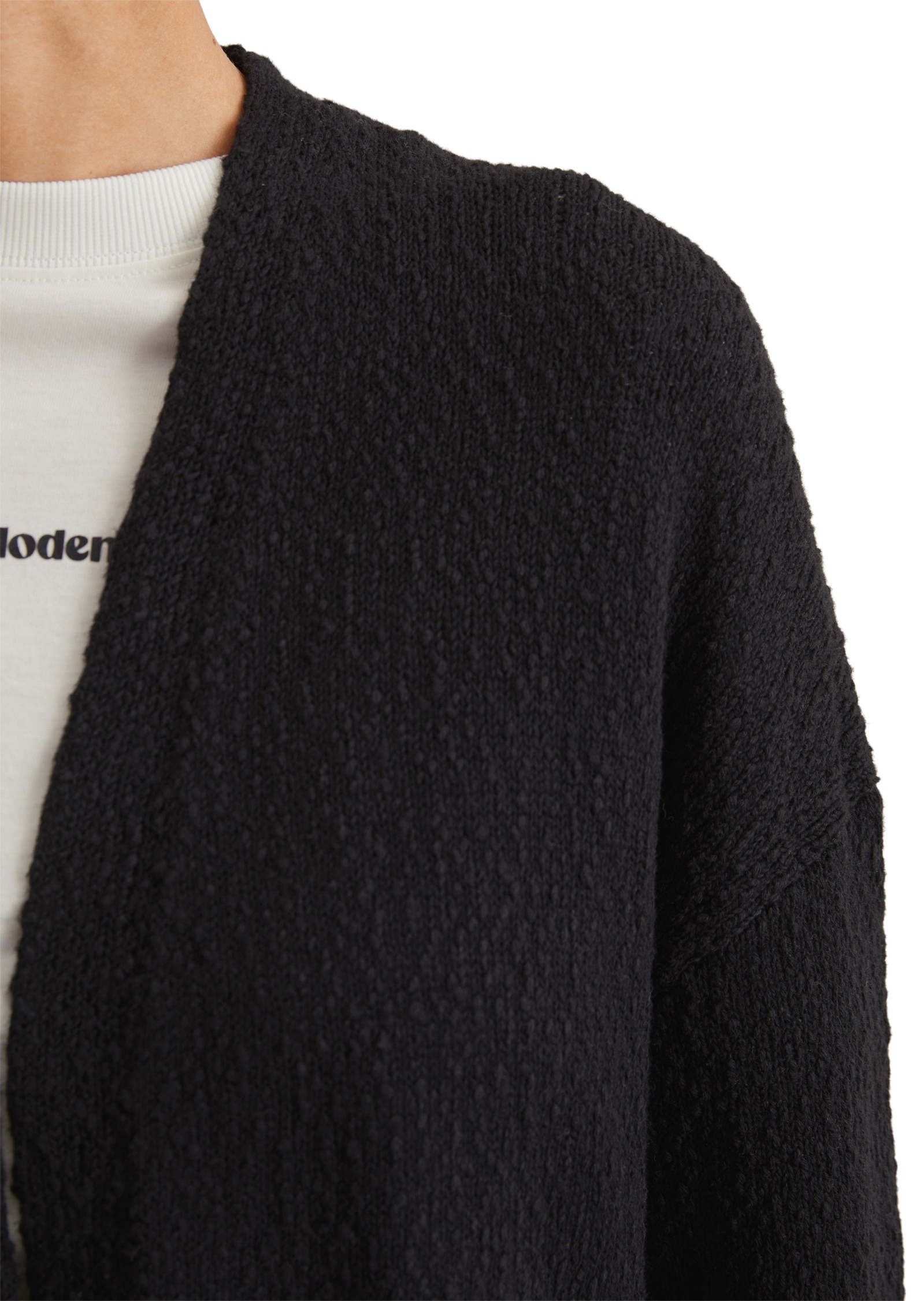 Marc O'Polo DENIM Cardigan »aus Cotton-Slub-Garn«