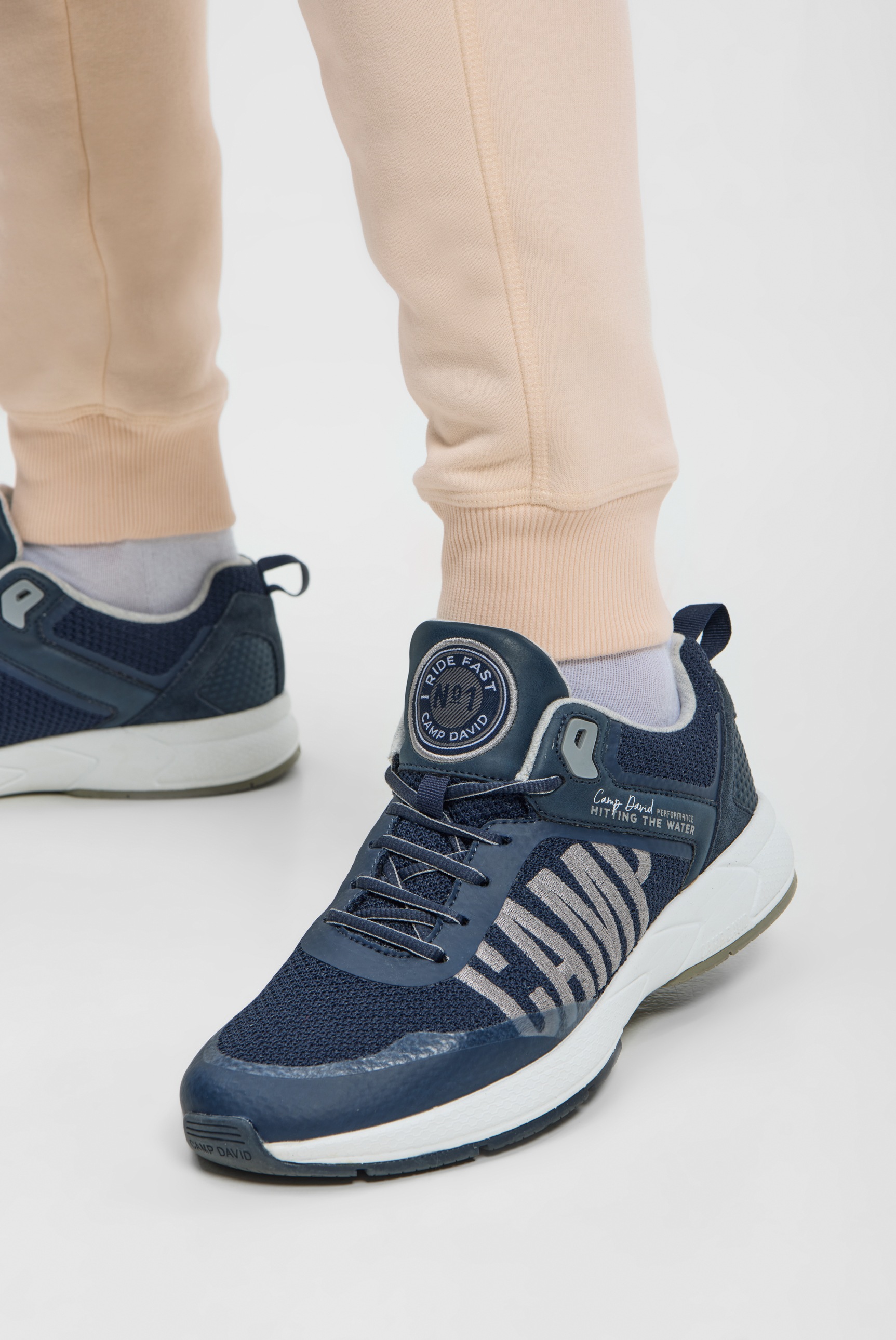 CAMP DAVID Sporthose  mit Elastikbund und Kordel