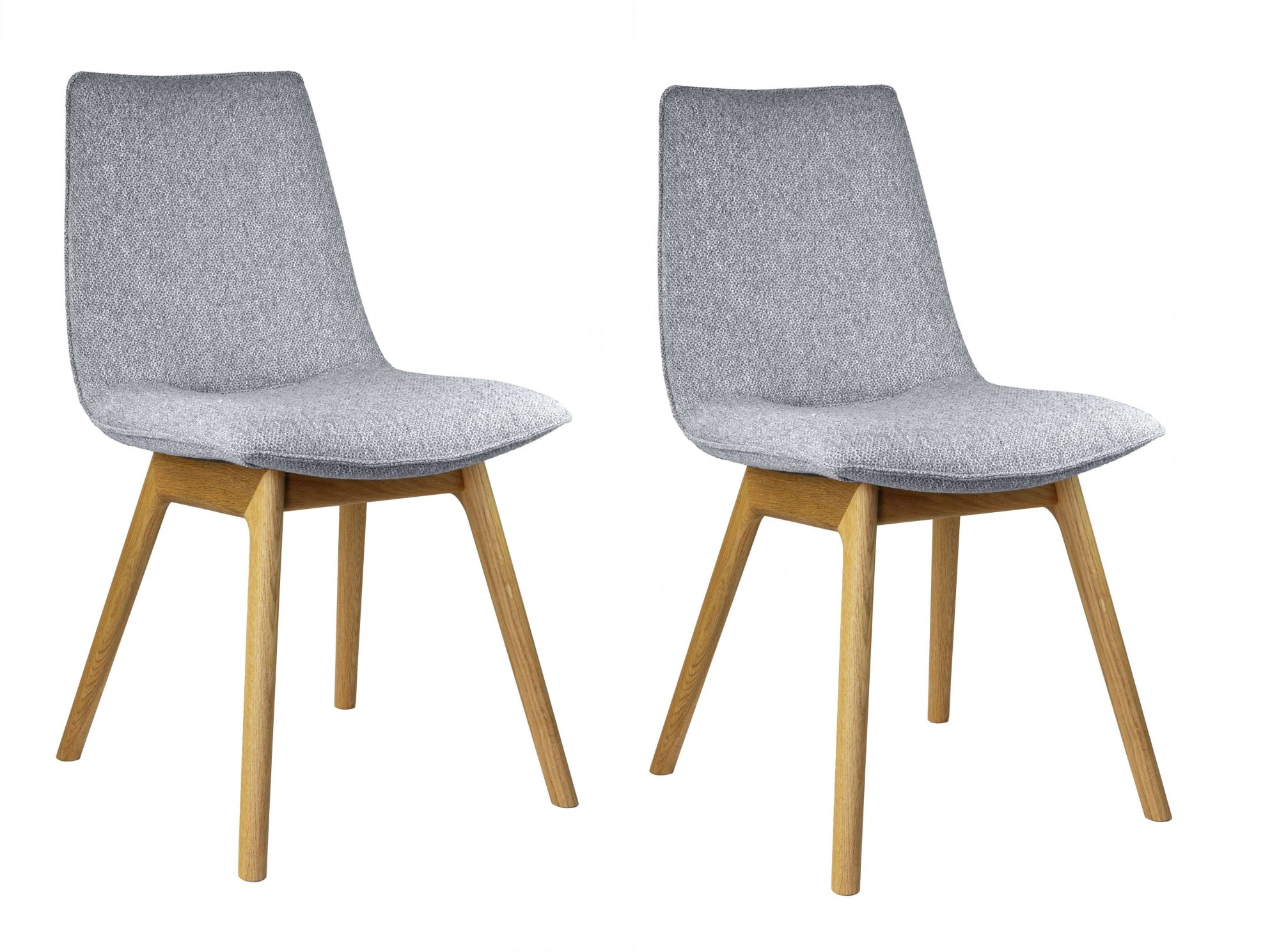andas Esszimmerstuhl "Ramon", (Set), 2 St., Webstoff, mit Massivholzbeinen, günstig online kaufen
