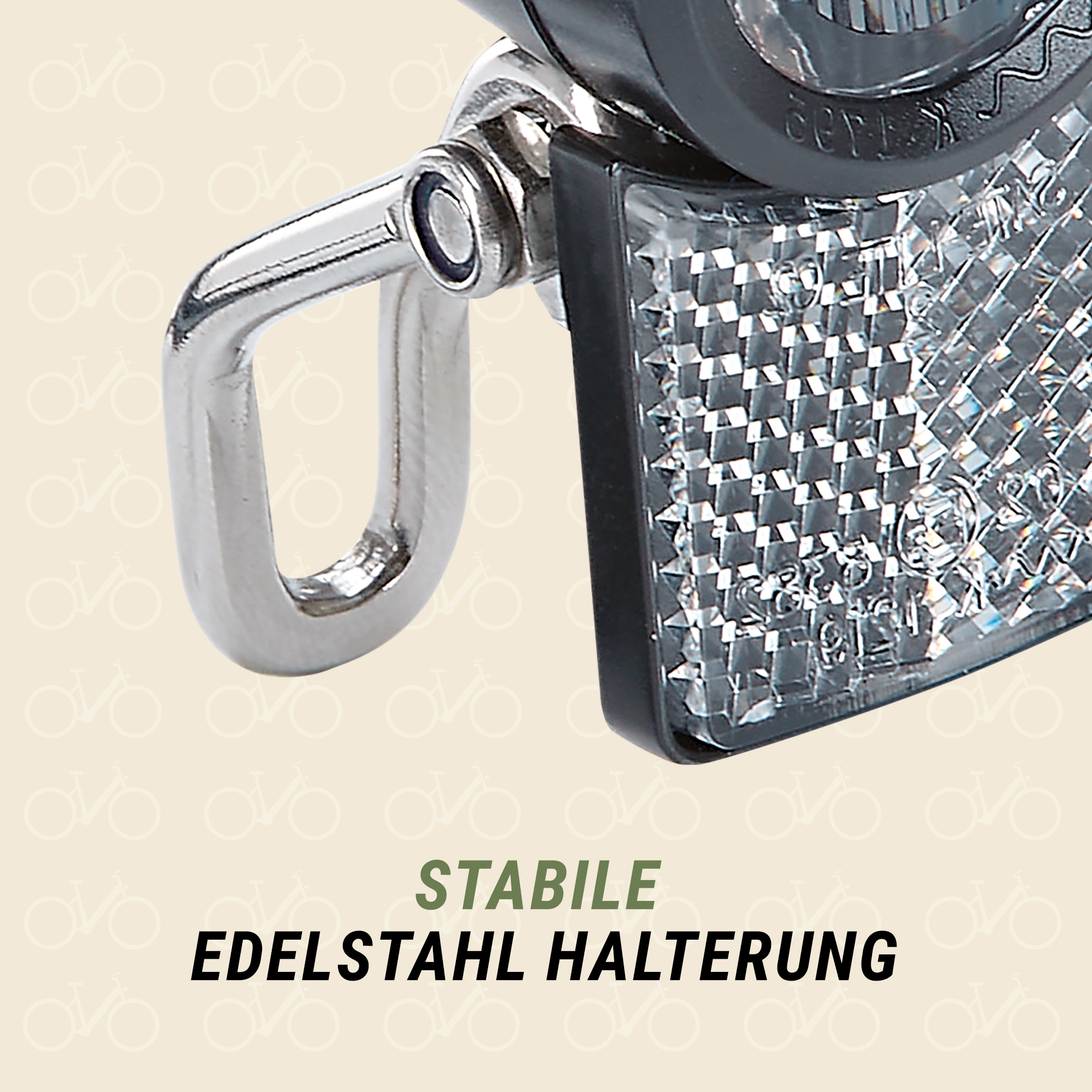 Prophete Fahrrad-Frontlicht »E-Bike Scheinwerfer 20 Lux«