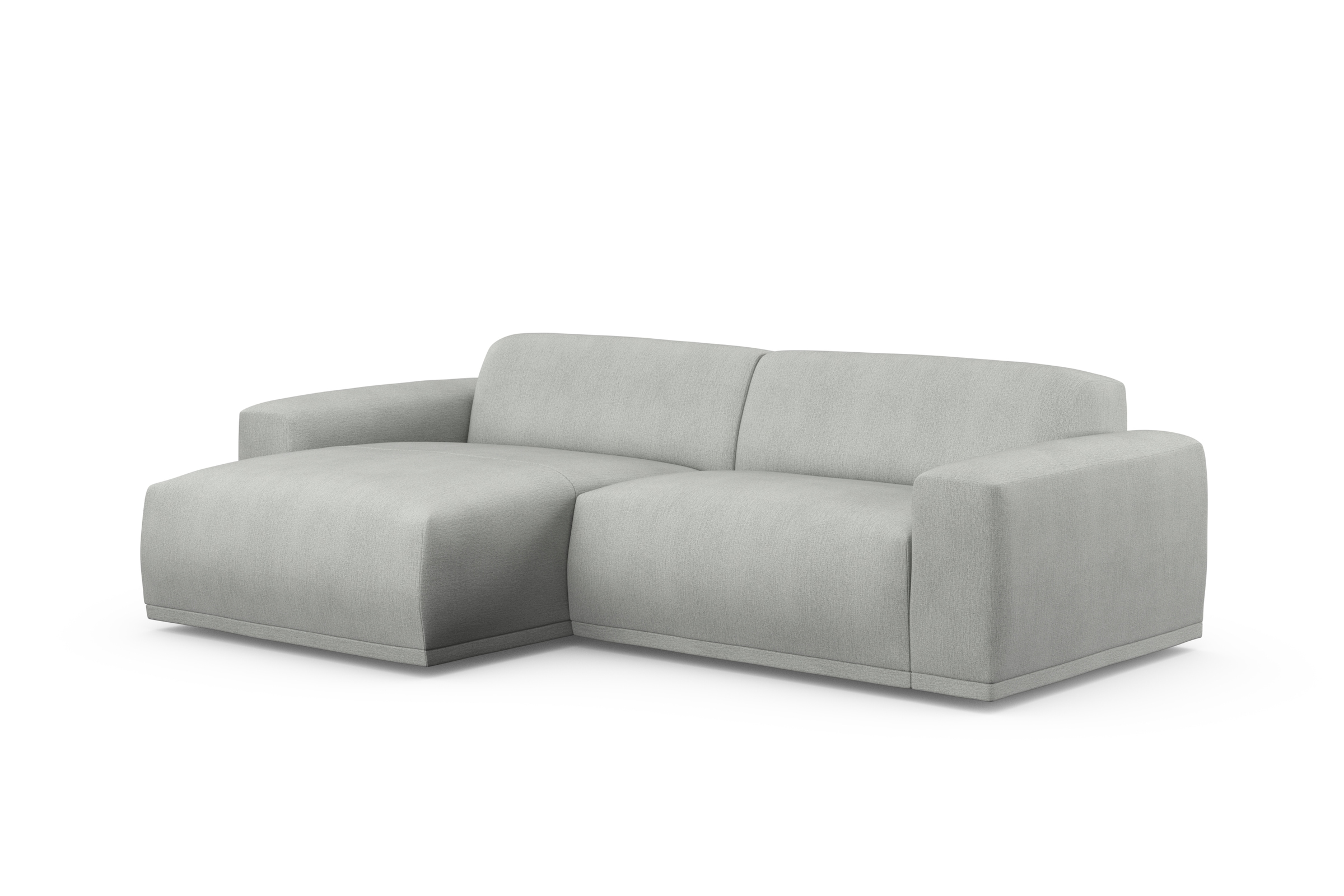 TRENDMANUFAKTUR Ecksofa »Braga, mit hochwertigem Kaltschaum, L-Form, in Cord erhältlich«, (2 St.), modernes Sofa, Couch mit hohem Sitzkomfort, 255/72/160 cm (B/H/T)